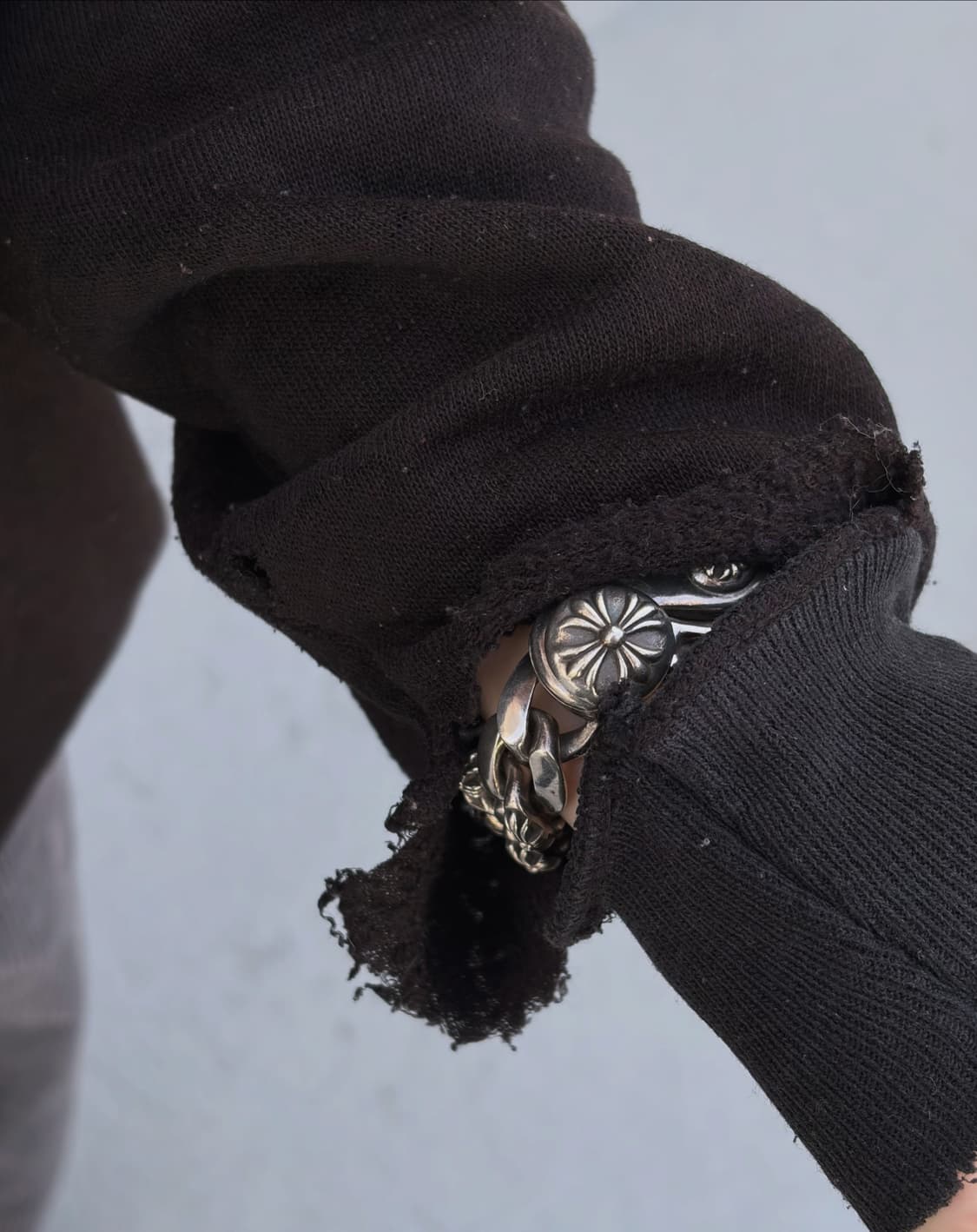 60s distressed 투톤 스웻셔츠 상품이미지1