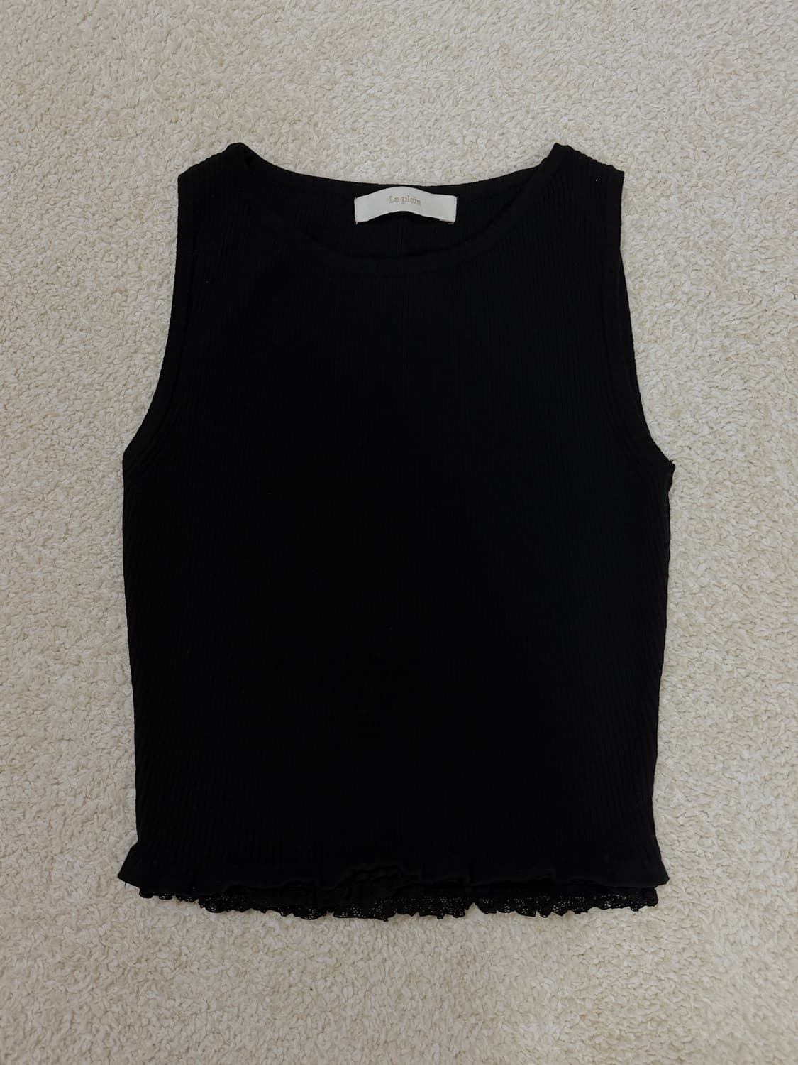 [르플레인] 에센셜 니트 Essential Knit (블랙 / Free) 상품이미지4