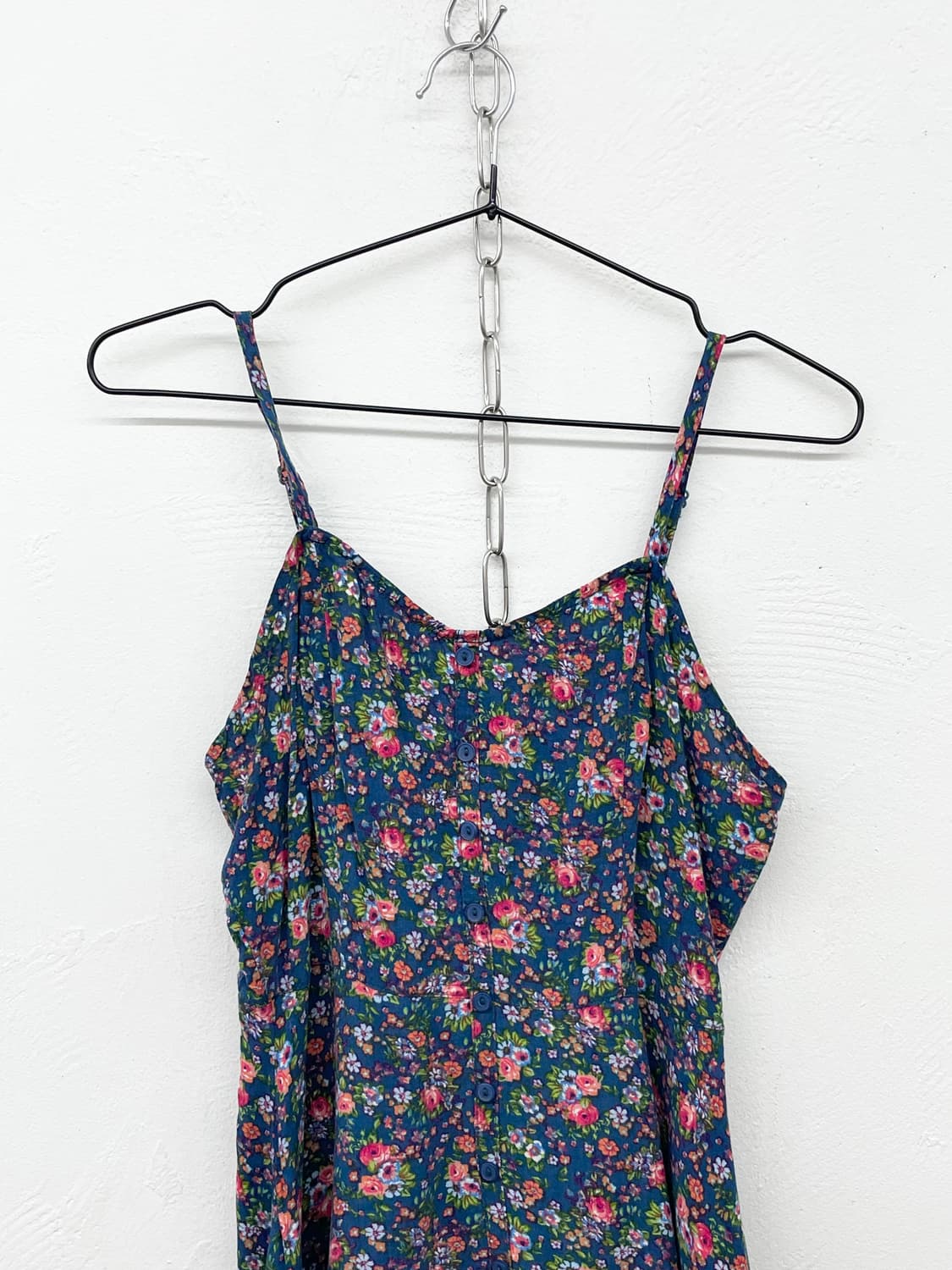 하구미 플로럴 버튼 슬리브리스 상품이미지5