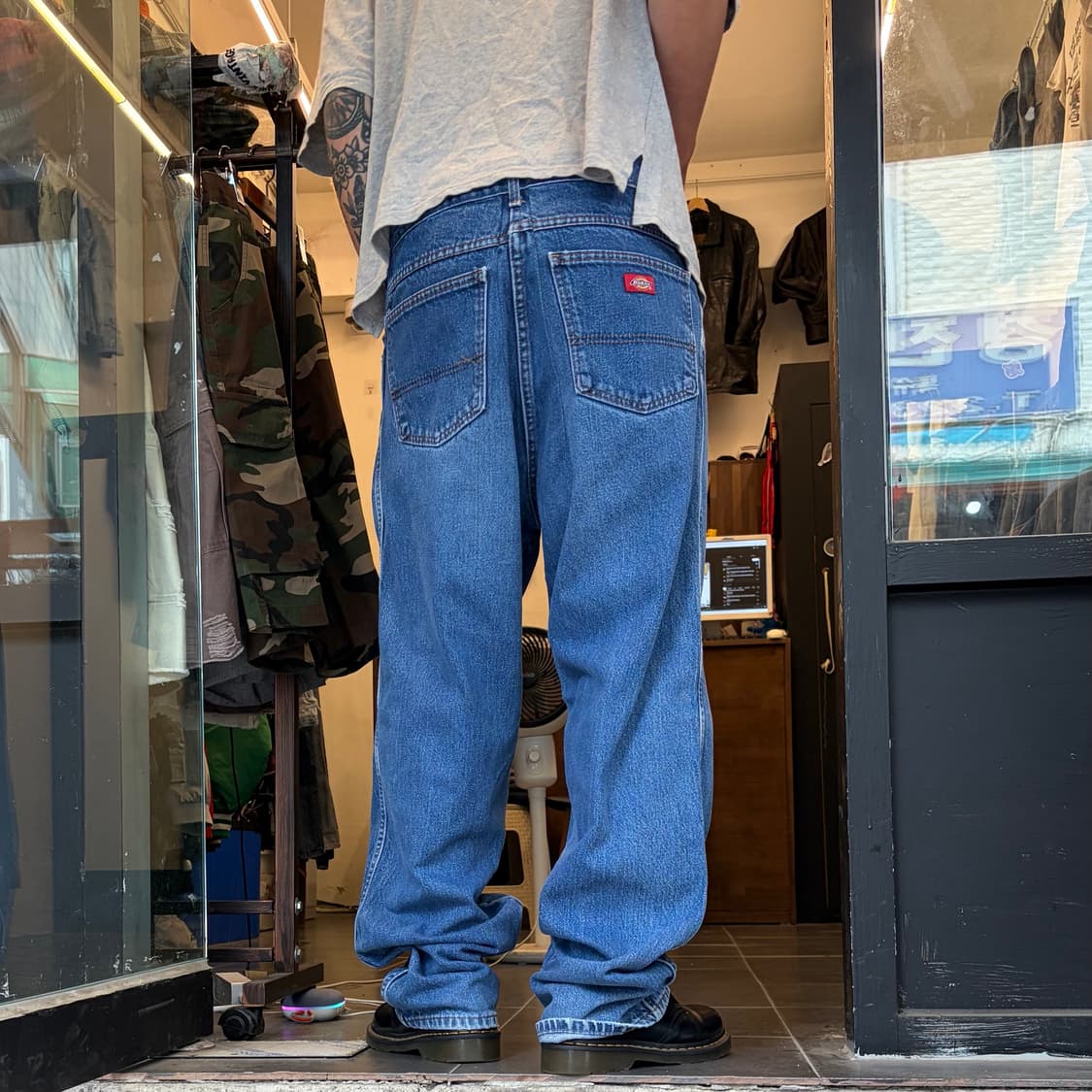 Dickies 워크 데님 힙합팬츠 상품이미지2