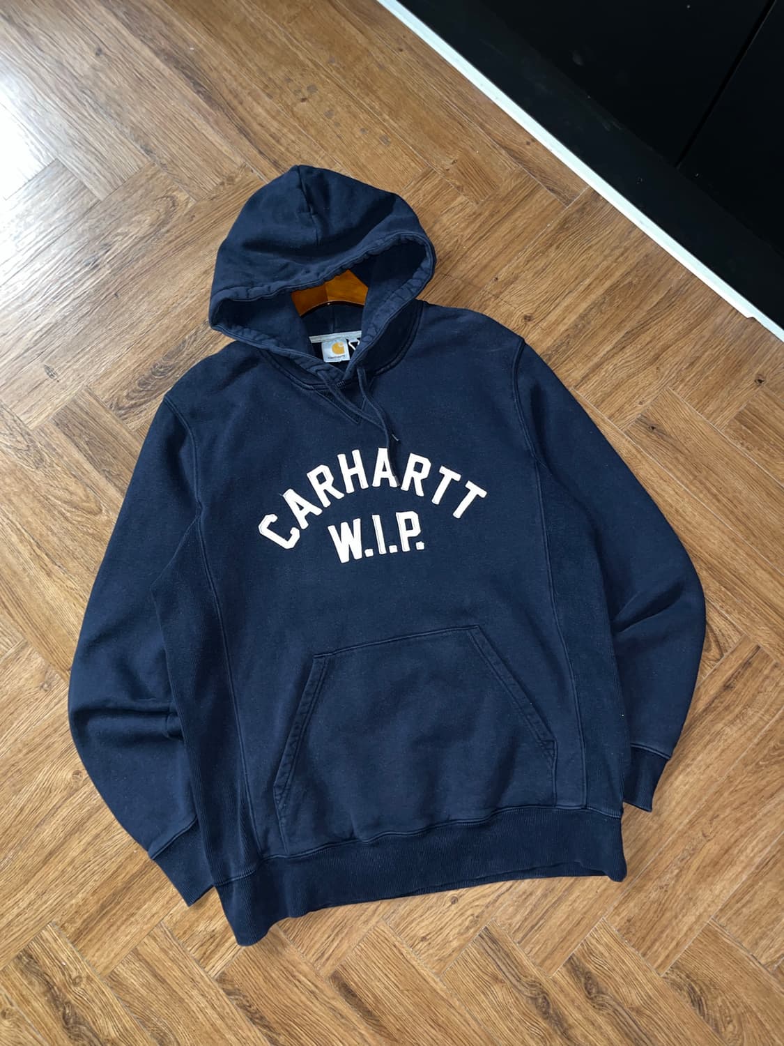 Carhartt Wip 로고 후드티 상품이미지3