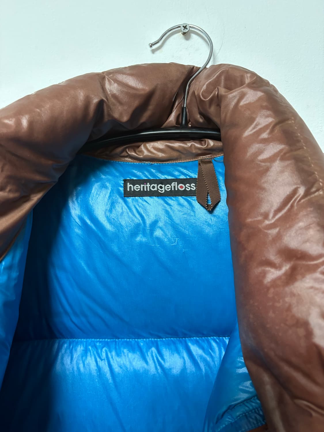 헤리티지플로스 17FW 패딩 브라운 M 상품이미지7