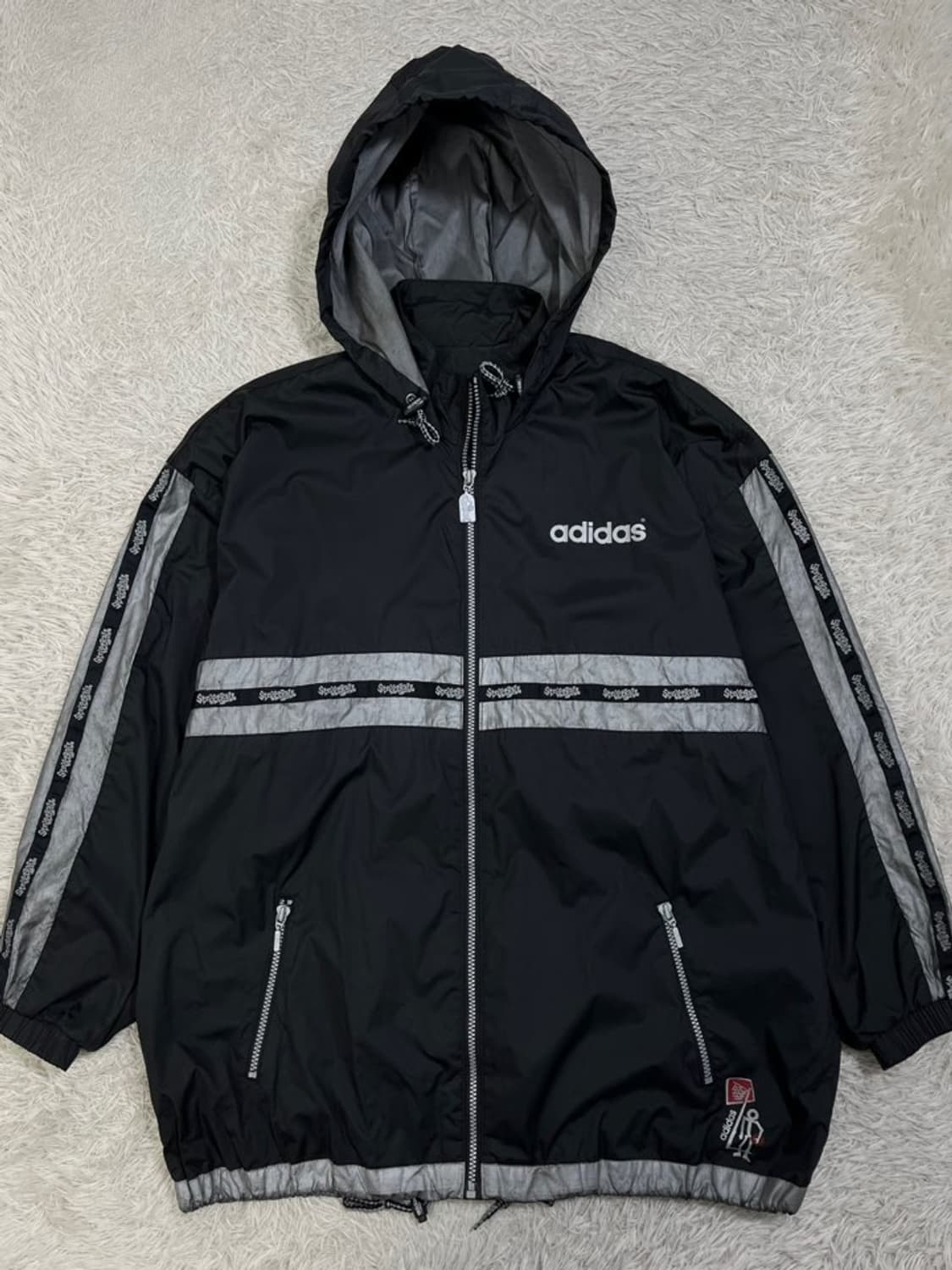 90's 아디다스 올드스쿨 스트릿볼 바람막이/#3108 상품이미지1