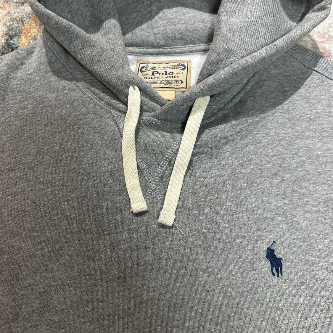 폴로 랄프로렌 그레이 후드티 상품이미지3