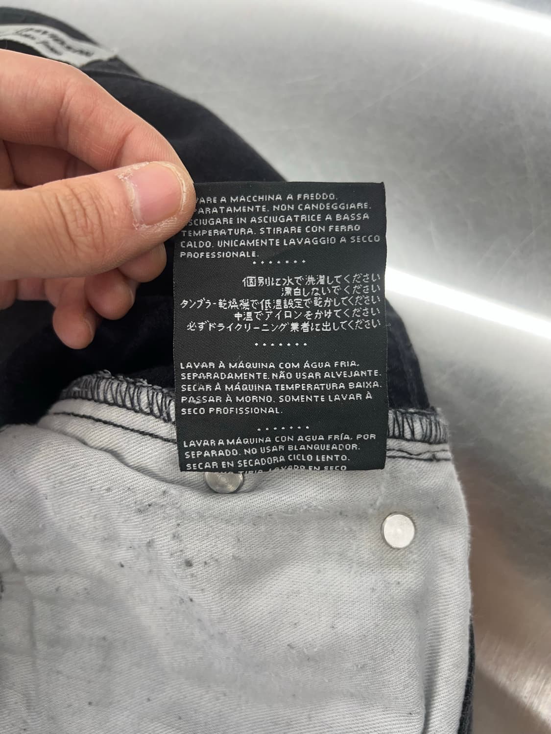 할리데이비슨 가먼트다이 레귤러 데님 팬츠 상품이미지9
