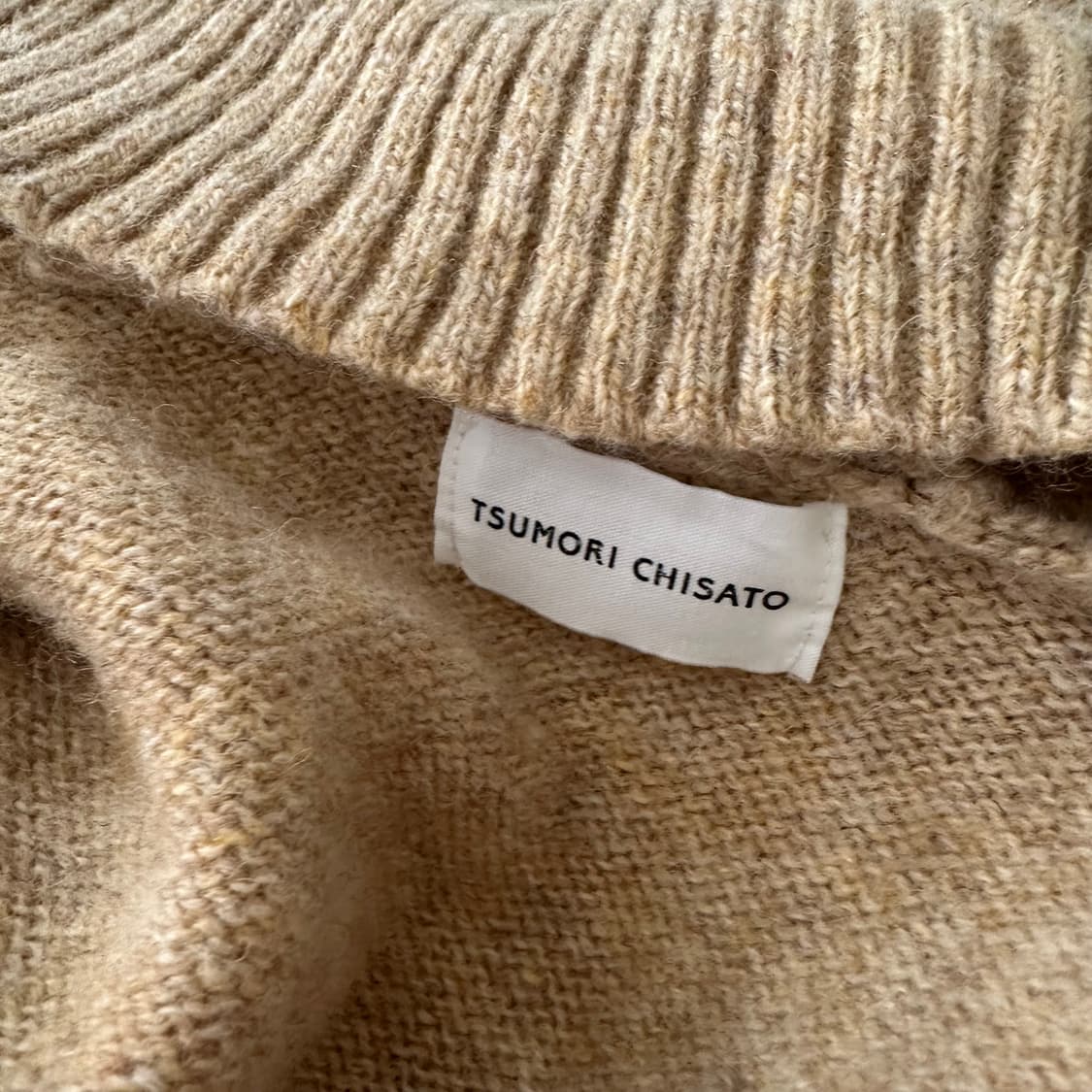 츠모리치사토 tsumori chisato 니트 후드가디건 상품이미지7