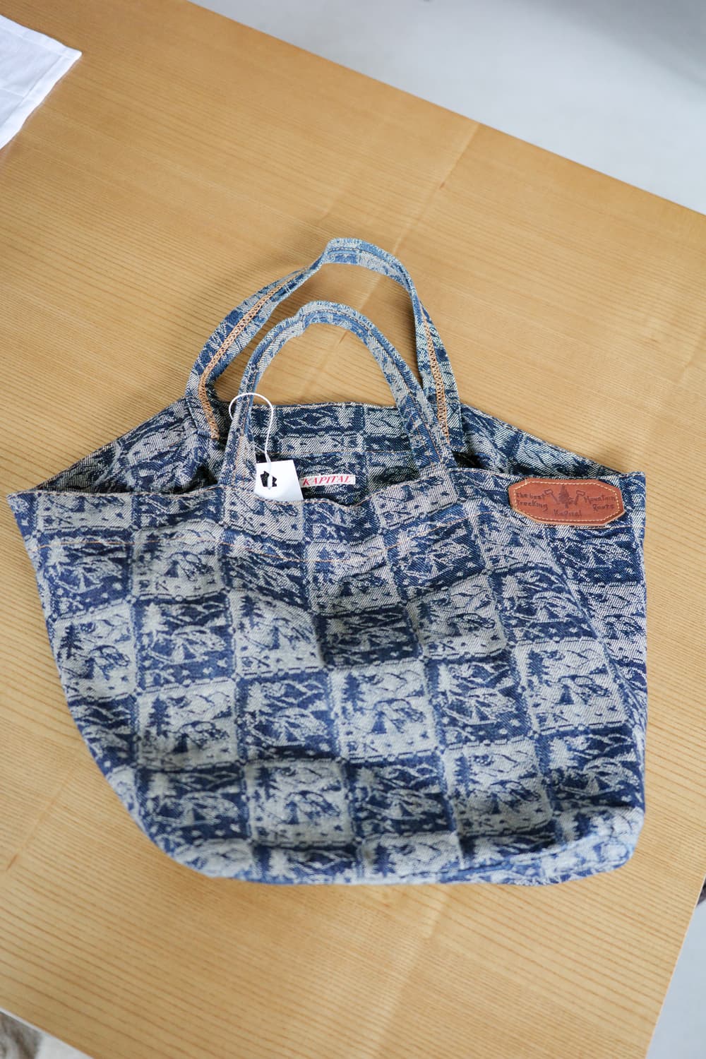 Kapital 캐피탈 데님 핸드백 상품이미지1
