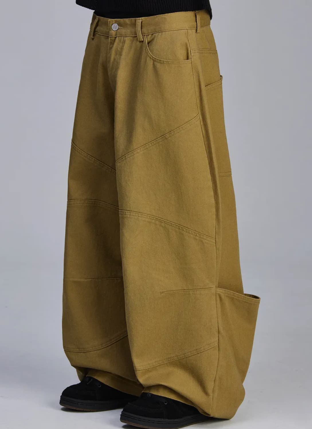 스켈리웩 백 캥거루 절개 치노 팬츠 상품이미지4