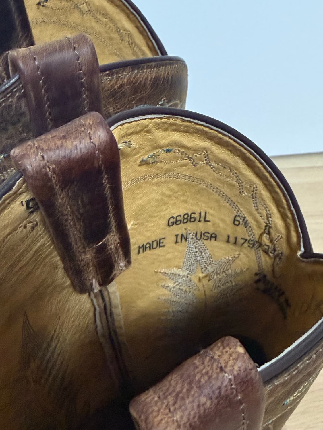 토니라마 빈티지 웨스턴 부츠 6.5사이즈 상품이미지3