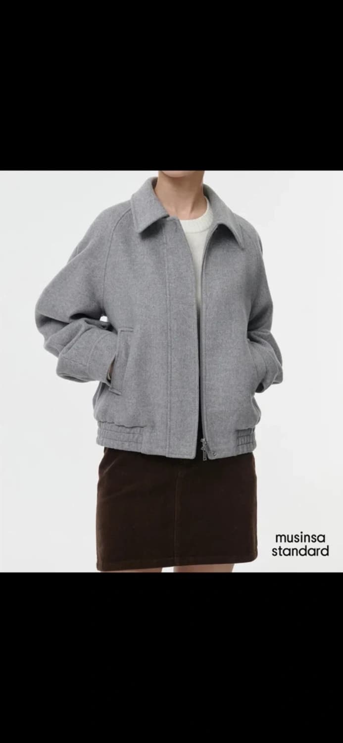무신사스탠다드 울 블루종 자켓 상품이미지2