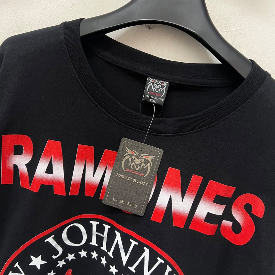 Rock Volution 락볼루션 데드스탁 라몬즈 밴드 반팔티 2XL 상품이미지3