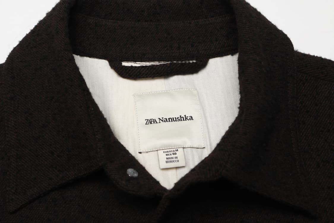 [M] 자라 x 나누시카 오버셔츠 자켓 상품이미지3