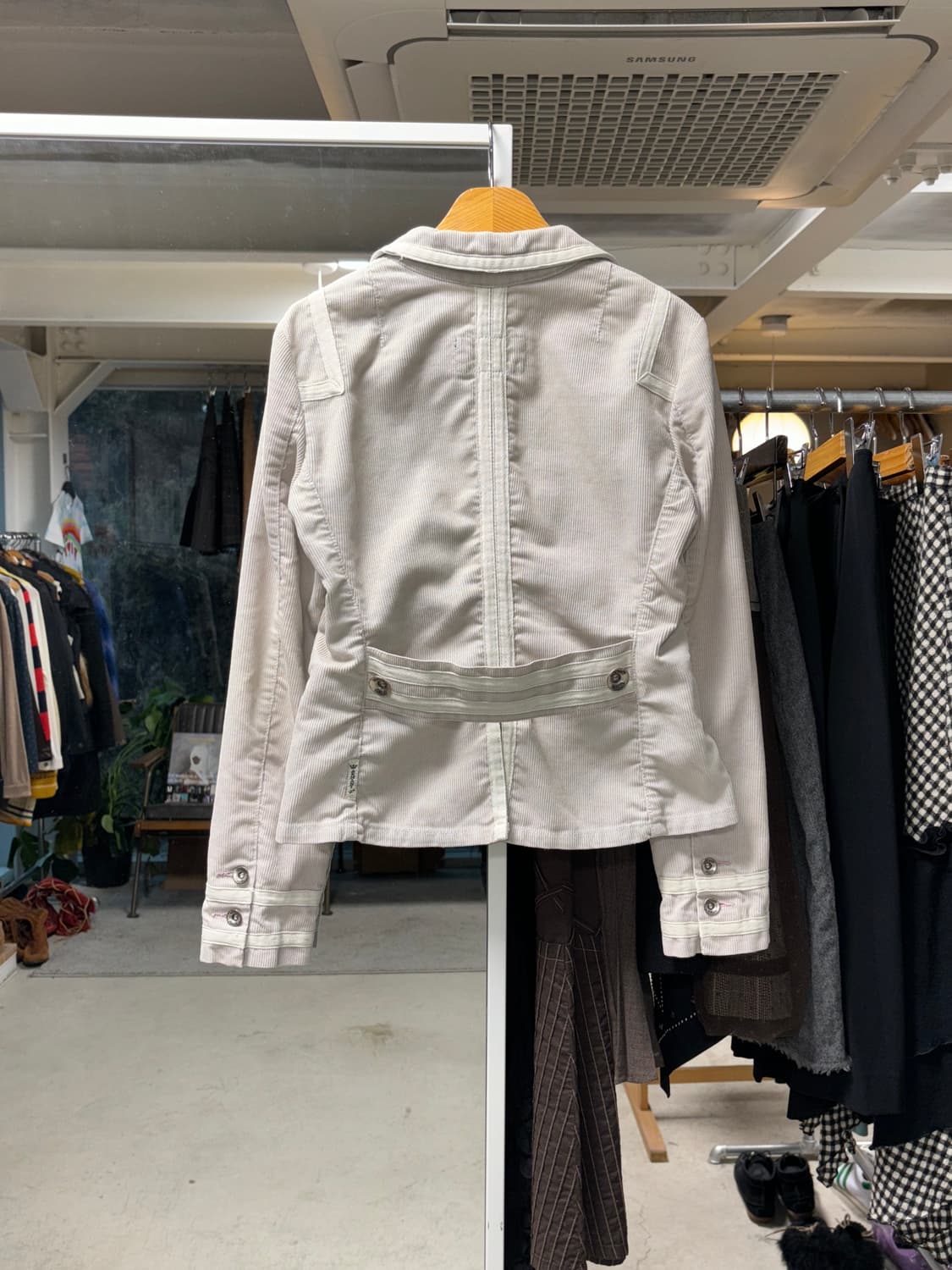 아르마니 진스 코듀로이 자켓 상품이미지2