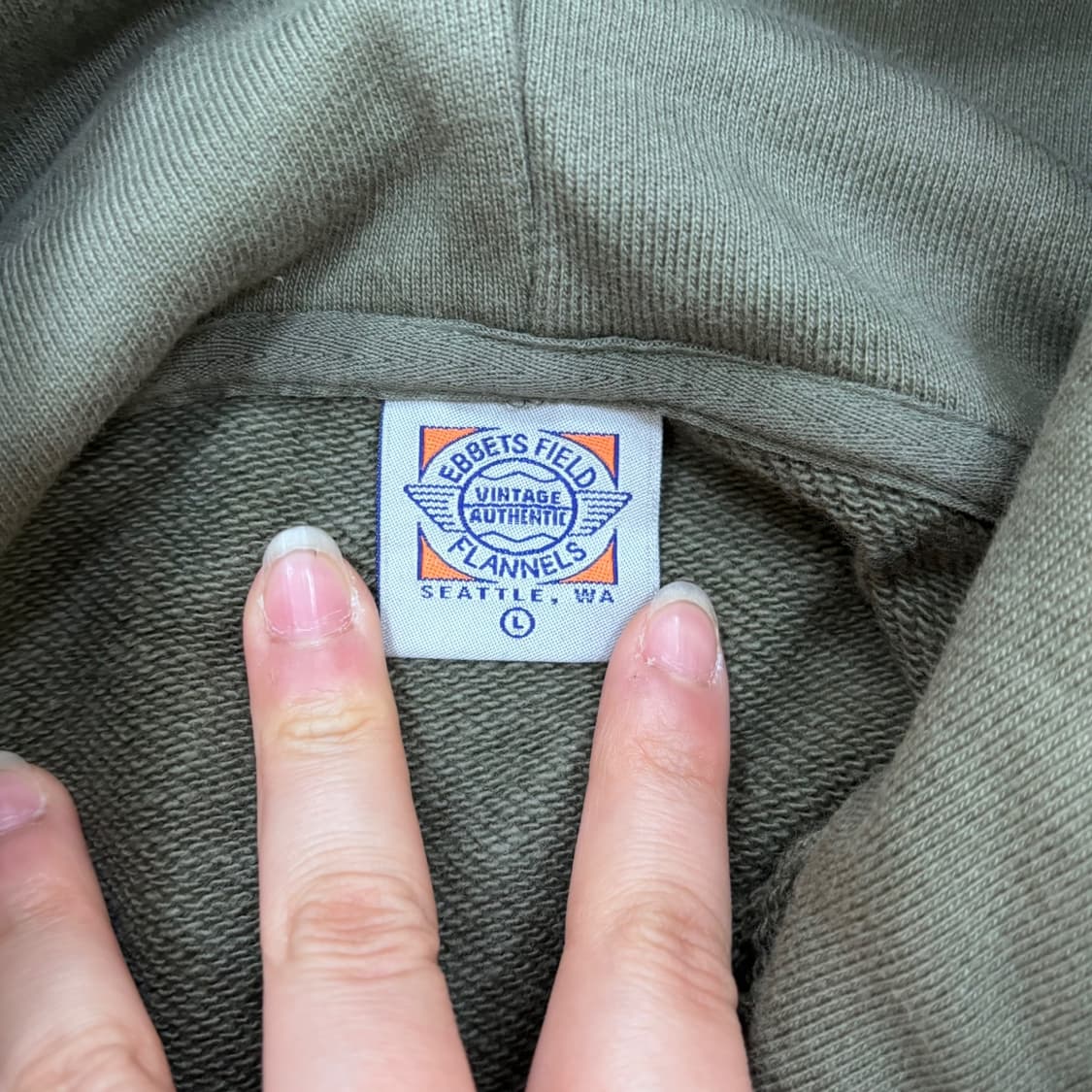 L 이벳필드 베츠 어센틱 후드 티셔츠 0327E 상품이미지3