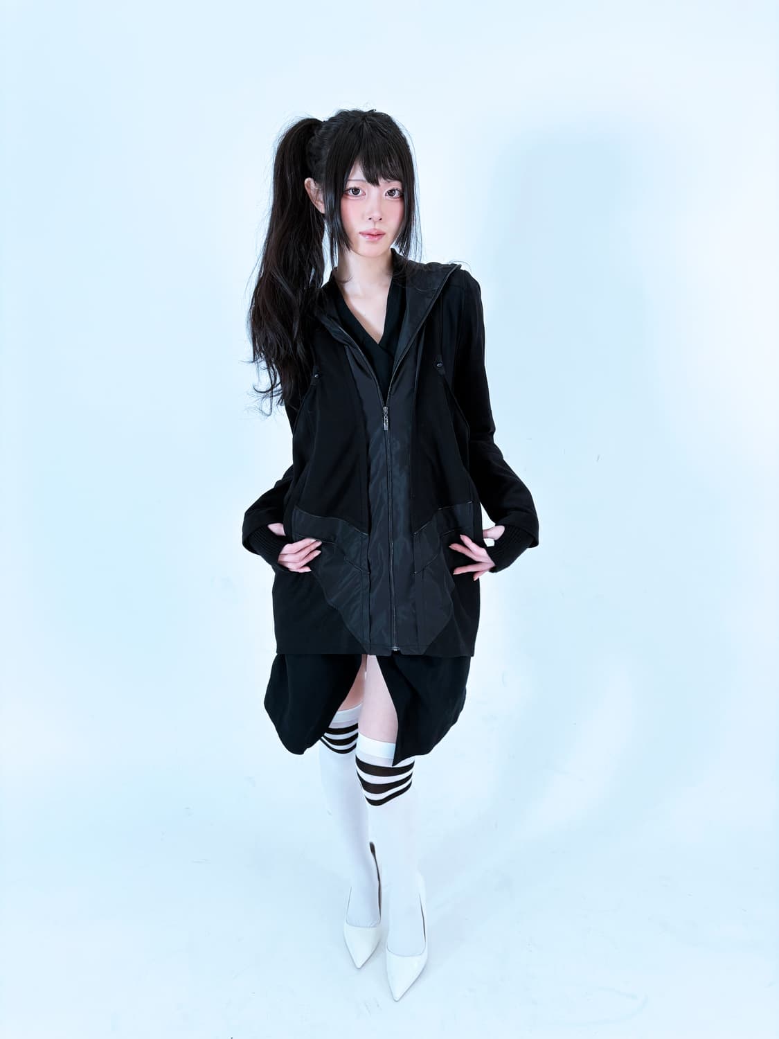 Custom🐾)B-sword ninja black set 상품이미지6