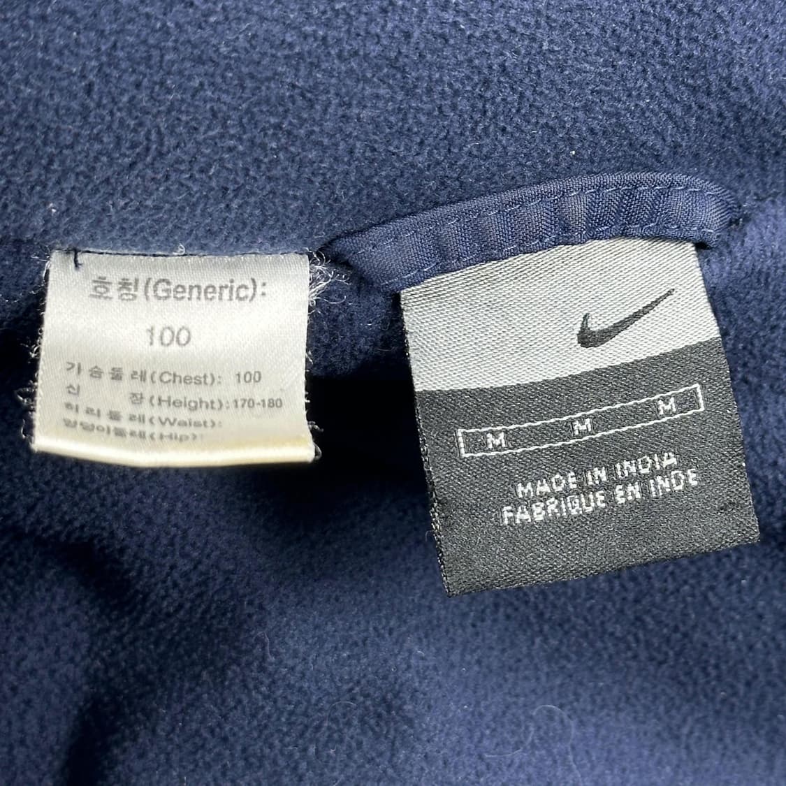 나이키 구형 바르셀로나 패딩 점퍼 네이비 L 상품이미지7