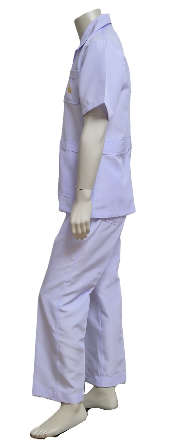 국군 구형 군의관 의사 가운 전투복 세트 (L) 상품이미지2