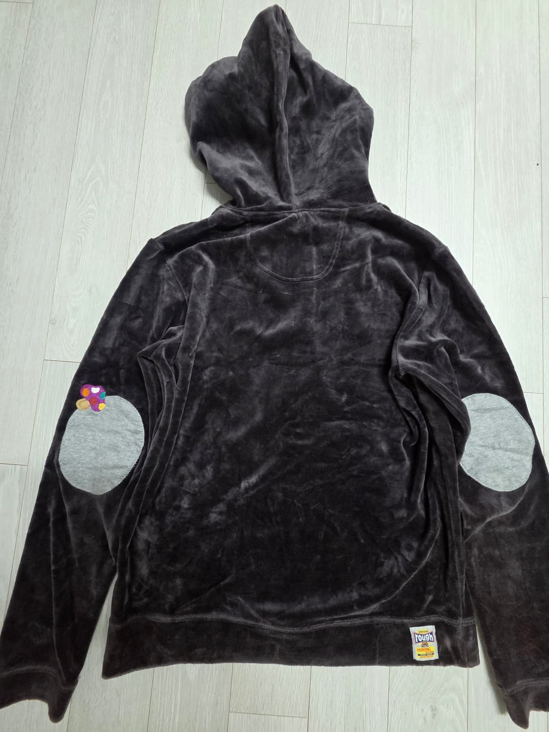 rough 버섯 패치 후드집업 상품이미지7