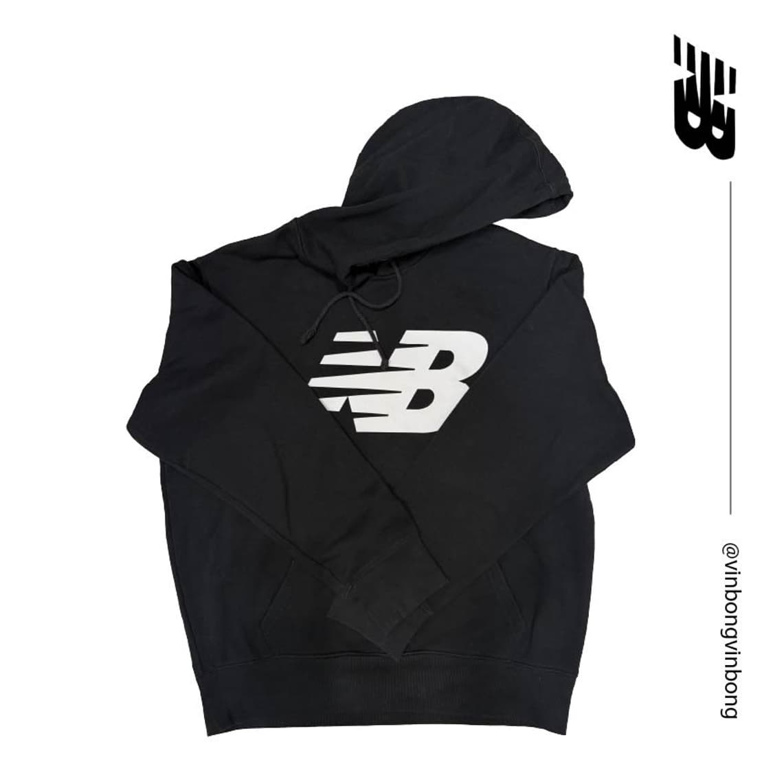 뉴발란스 후드티(블랙) 상품이미지2