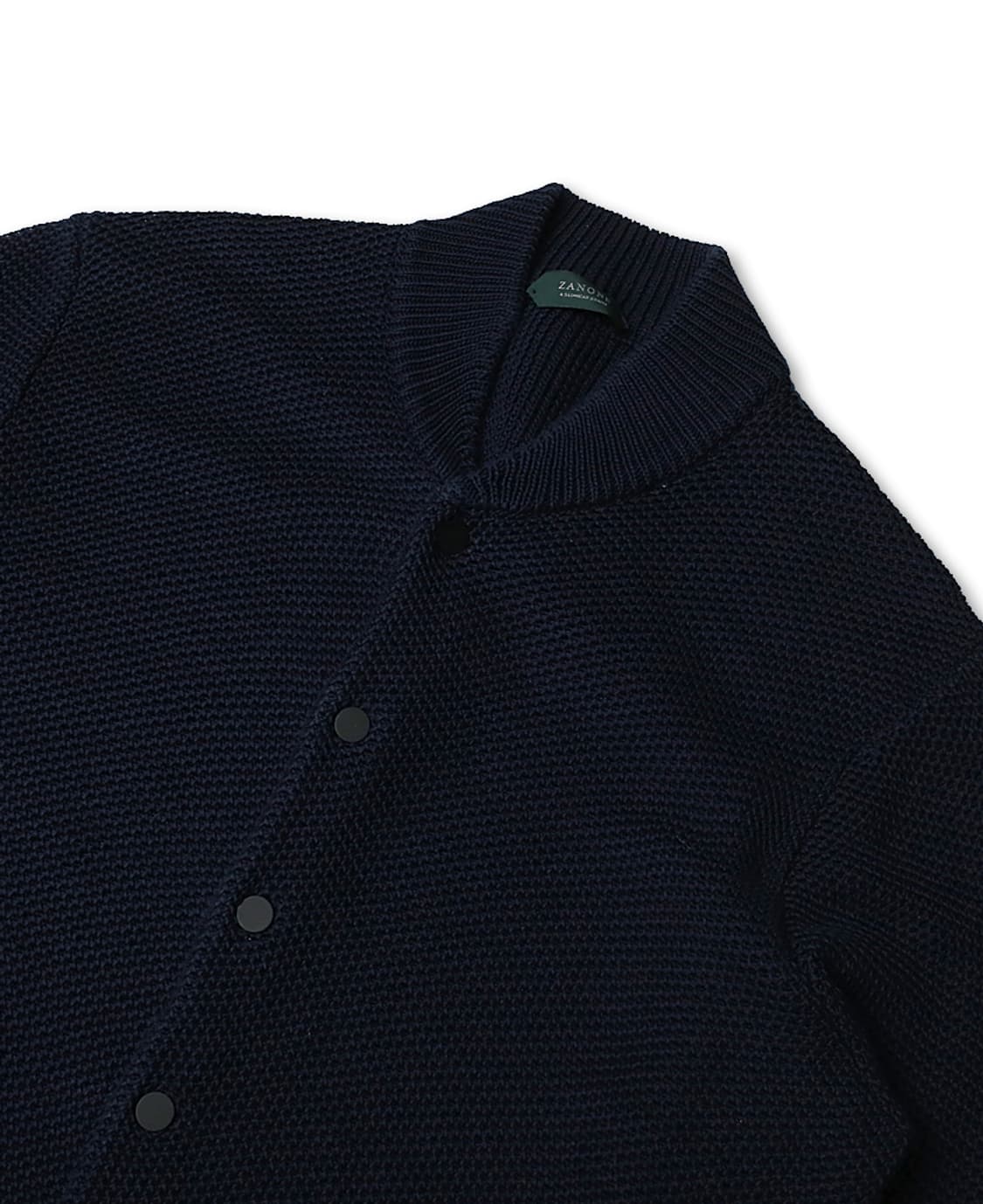 자노네 [Zanone] 네이비 코튼 와플 니트 A1 자켓 상품이미지2