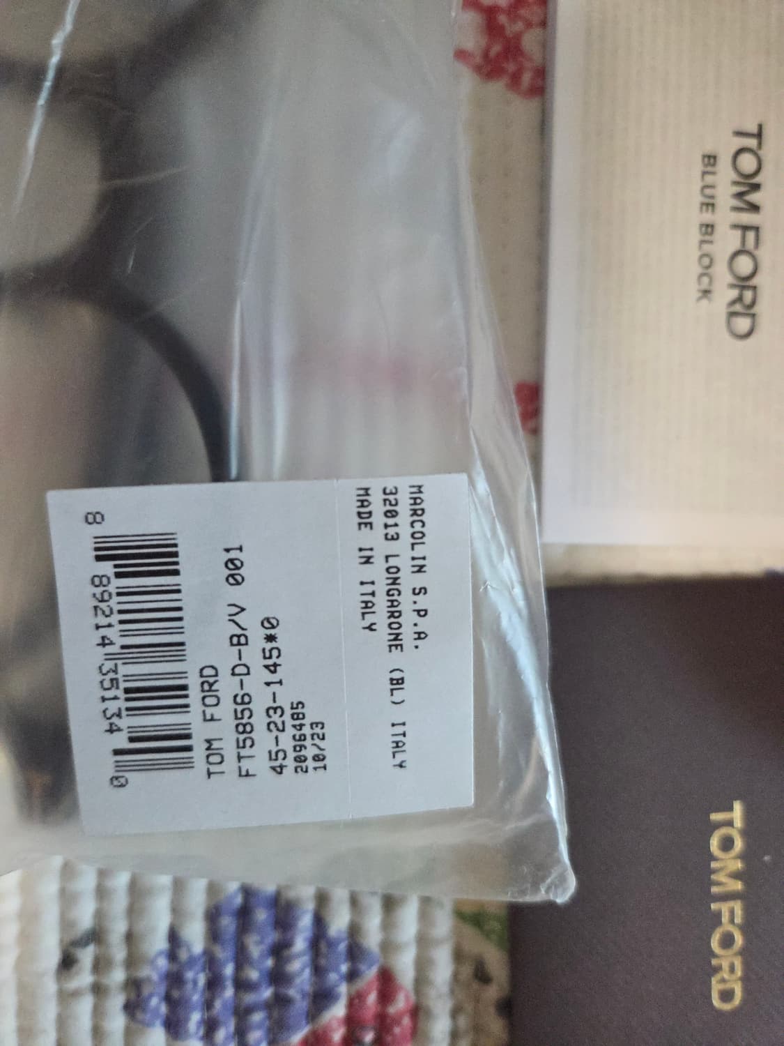 톰포드  TF5856 DB 001 레트로안경테 상품이미지4