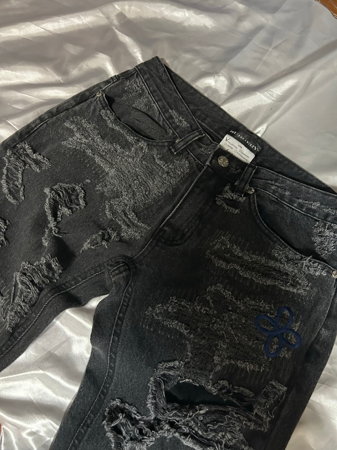 Surgery grunge destroyed denim pants 상품이미지2