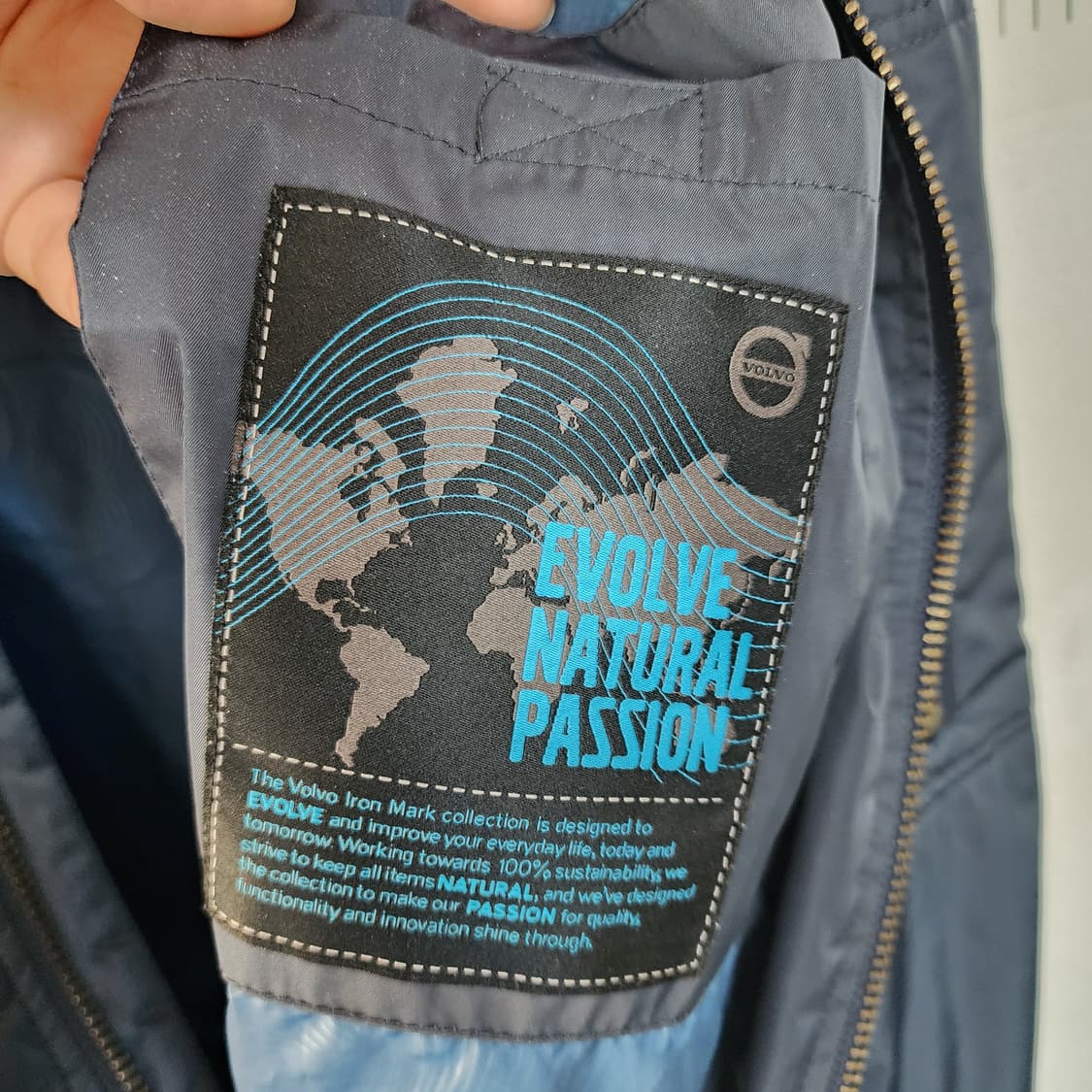 볼보 네이비 블루종 점퍼 상품이미지7