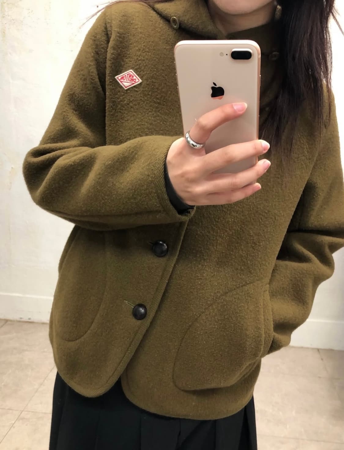 단톤 후드 코트 상품이미지1