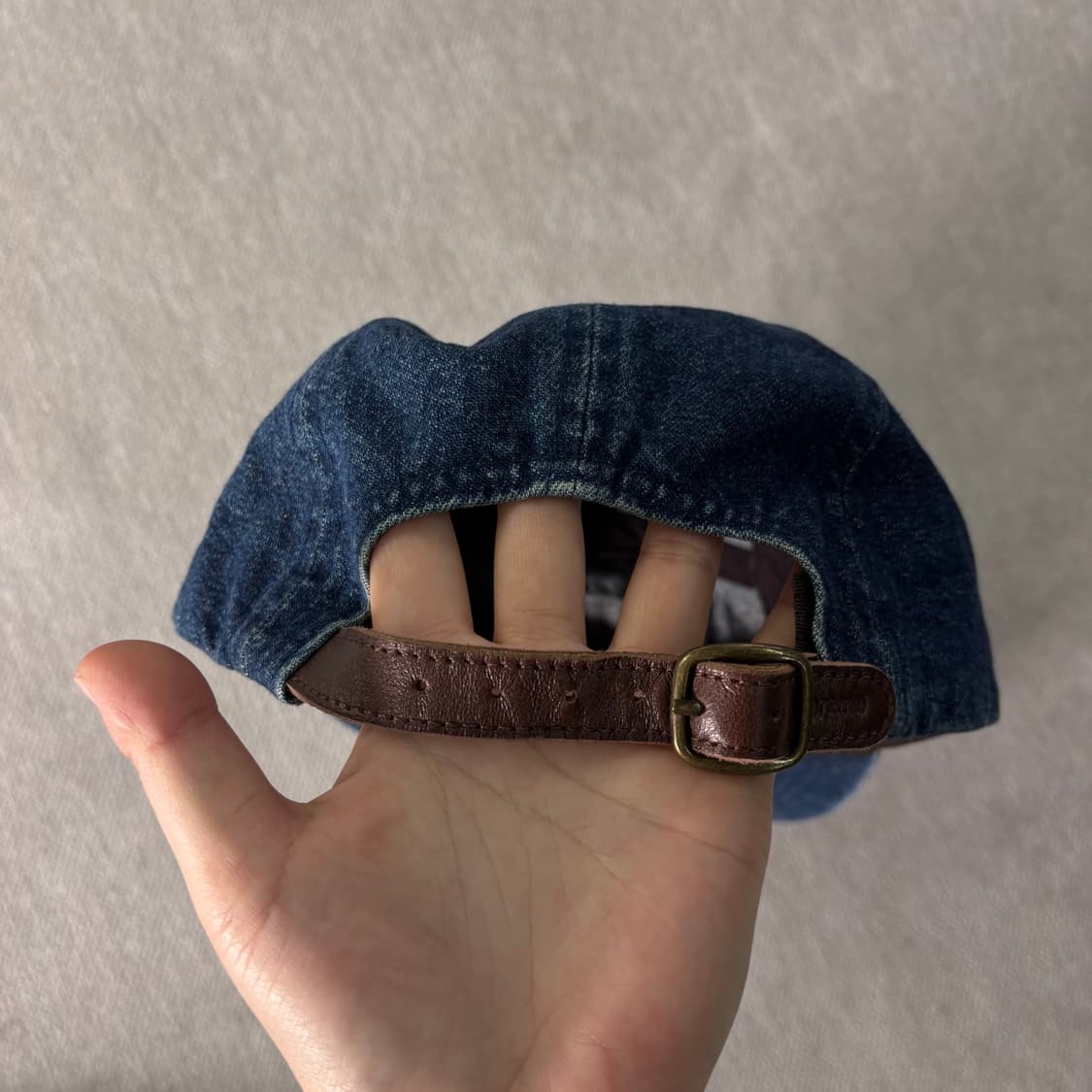 슈프림 박스로고 캠프캡 데님 볼캡 상품이미지3