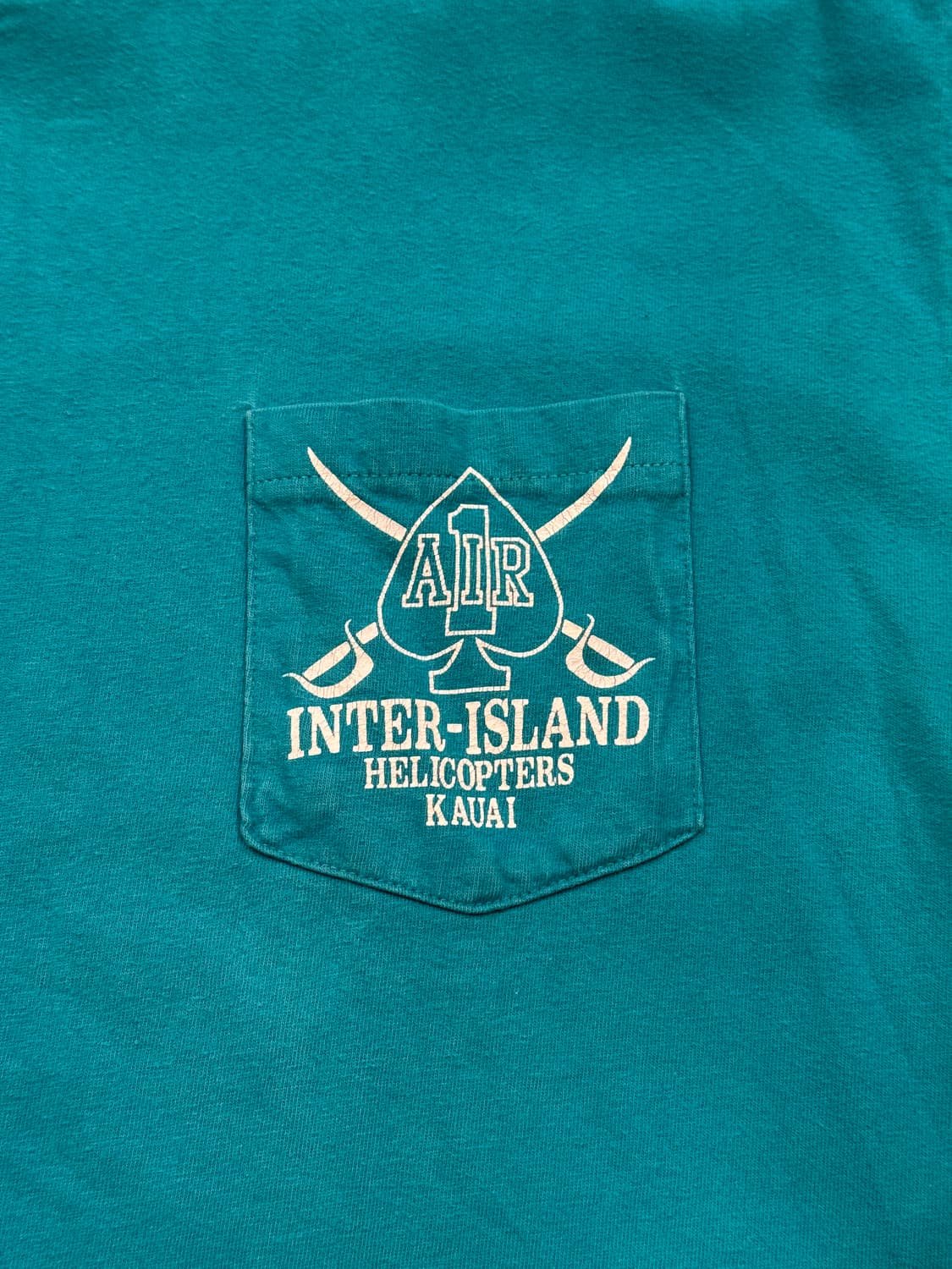 90s 헤인즈 Inter-Island 포켓 티셔츠 (L) 상품이미지4