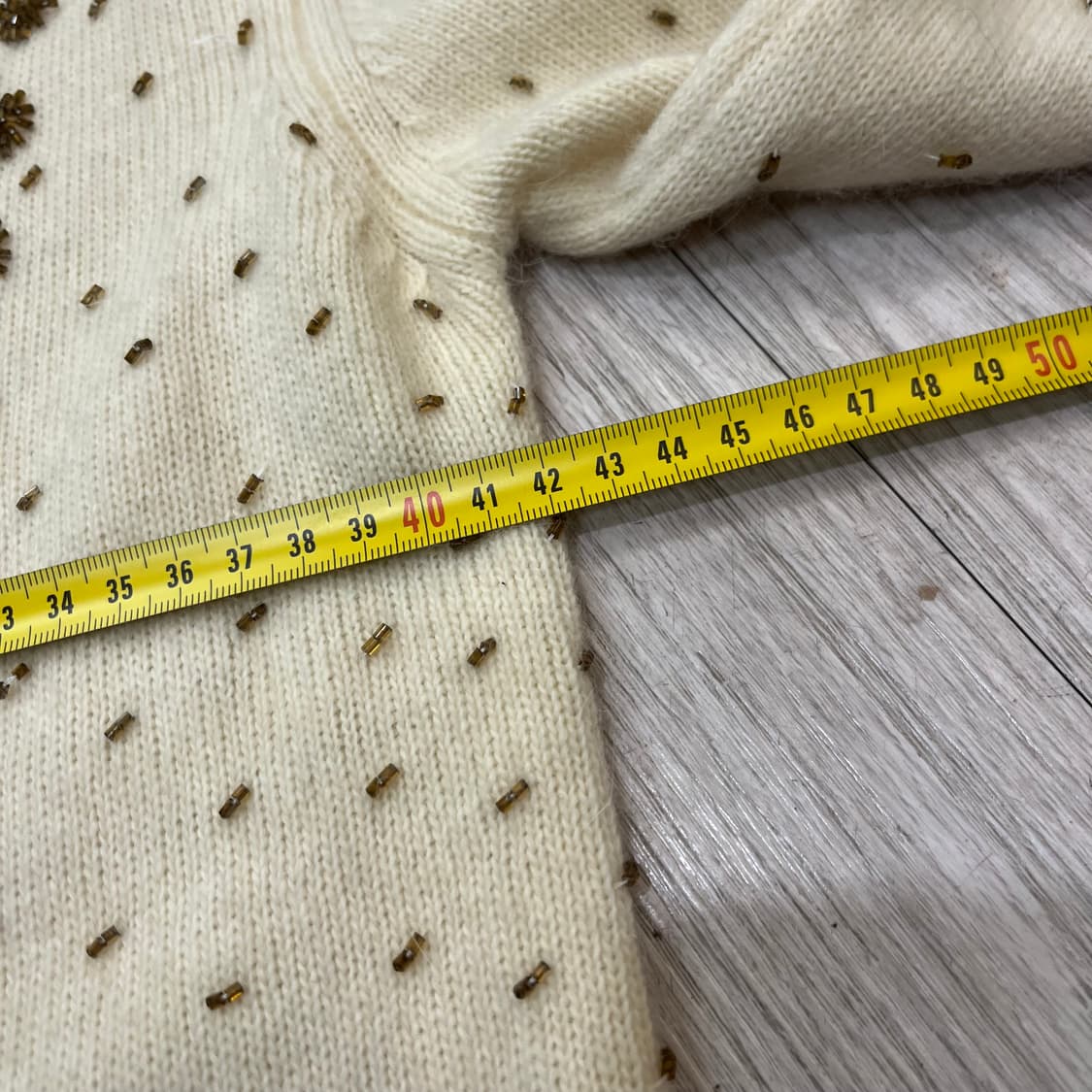 빈티지 핸드메이드 앙고라 가디건  상품이미지5