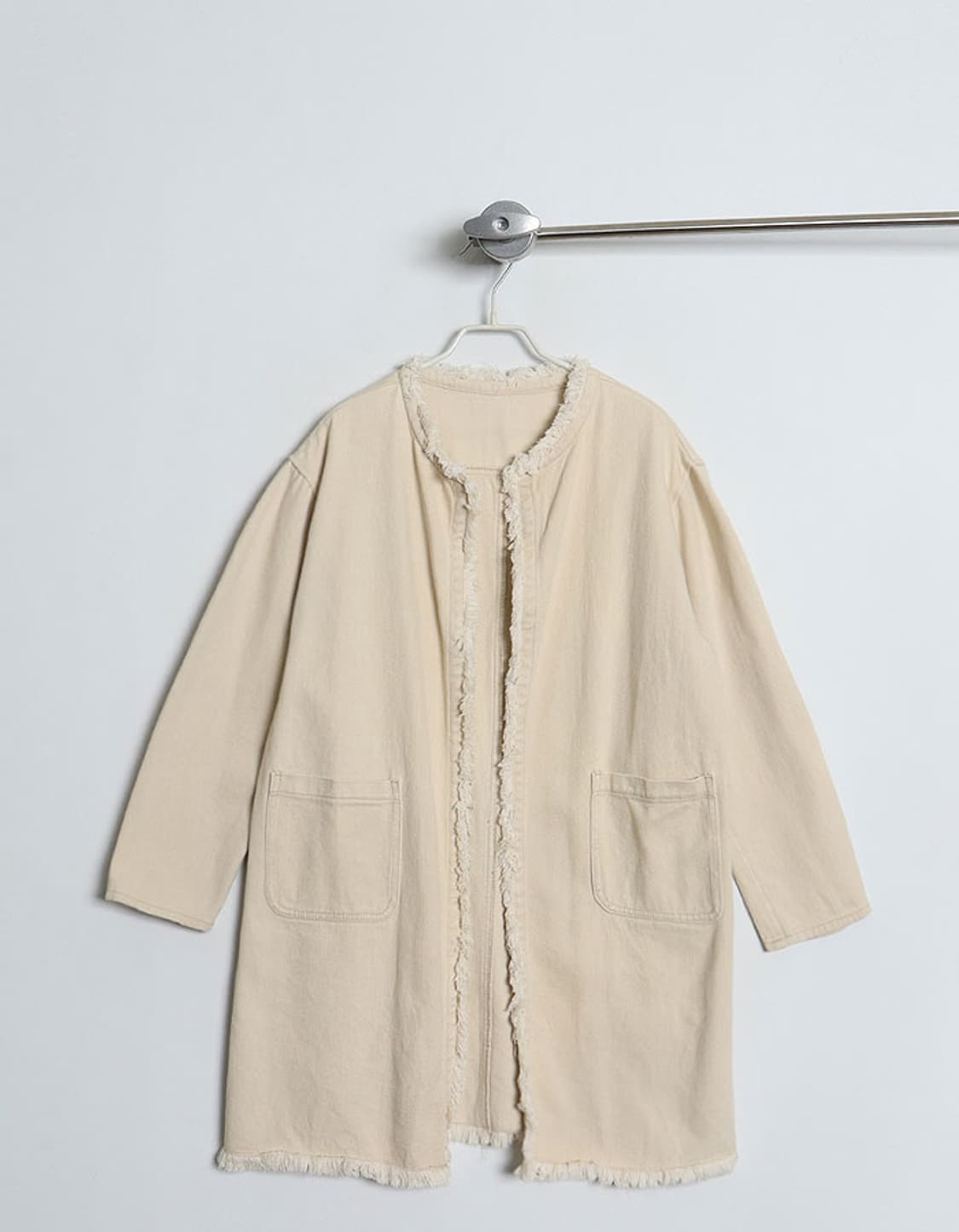 GALLARDA GALANTE Cut-Off Denim Coat 상품이미지1