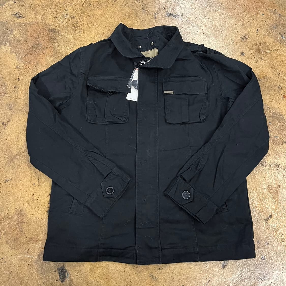 [정품/XL] 블루포스 블랙 야상 자켓 b10 상품이미지2