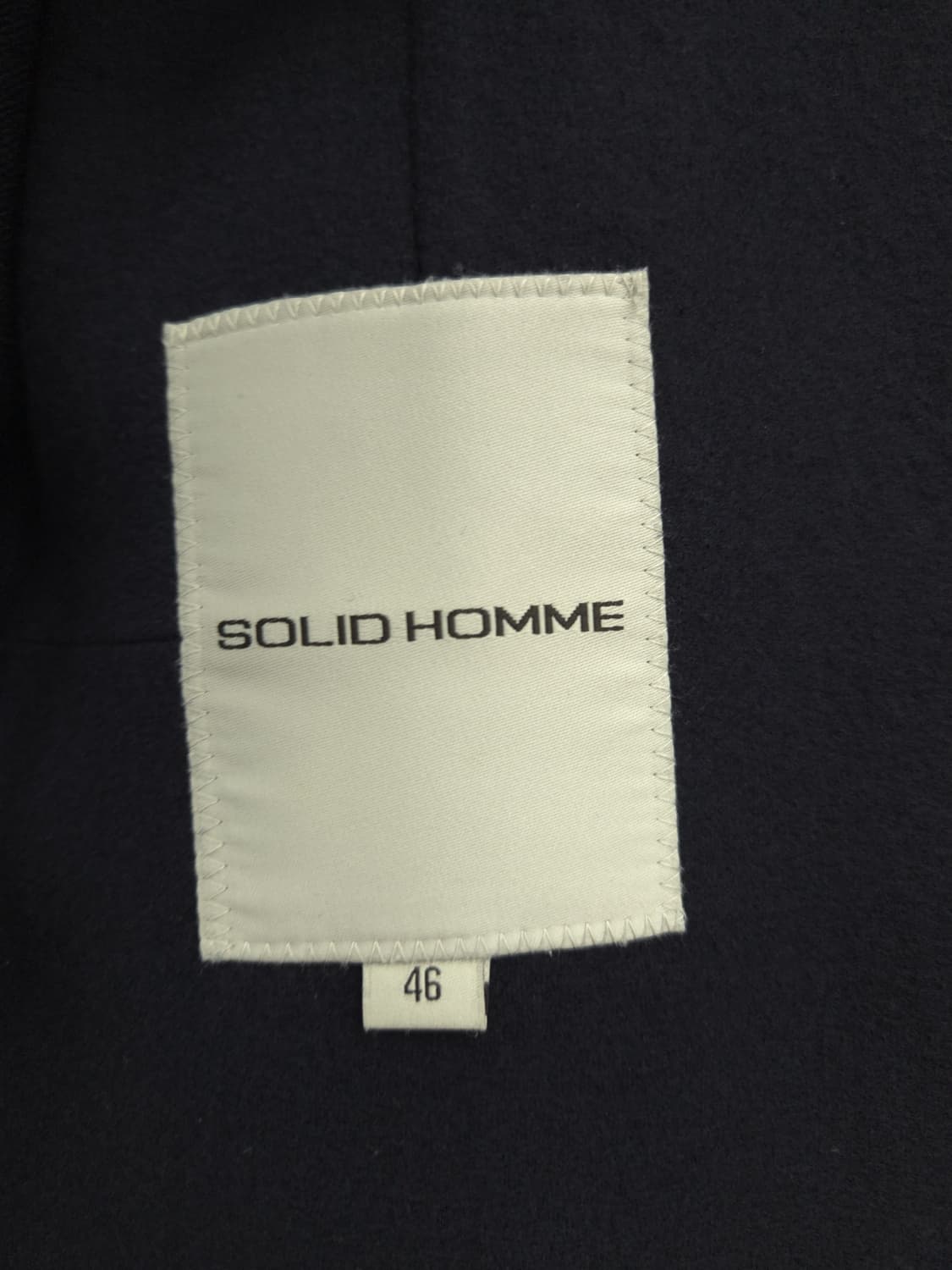 95 솔리드옴므 3버튼 모직 니트 블레이저 자켓 상품이미지7