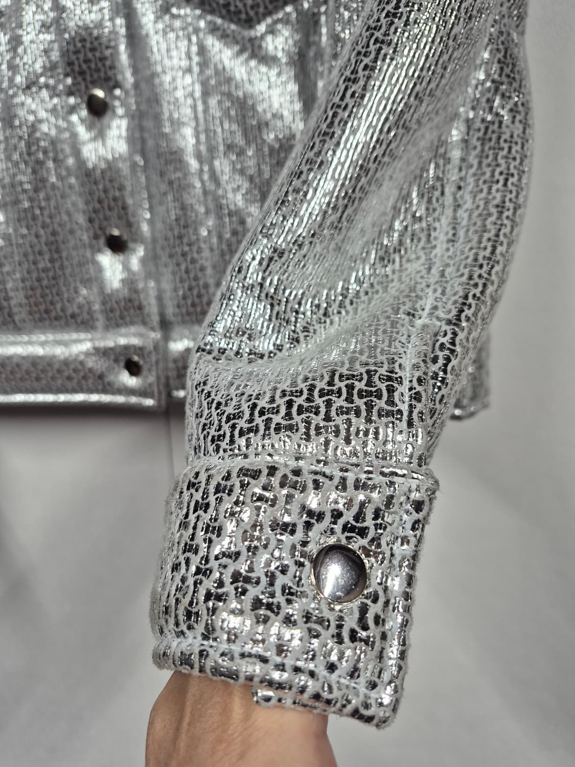 ~ 66까지 루비나부띠끄 양털 암가죽 패딩 상품이미지5