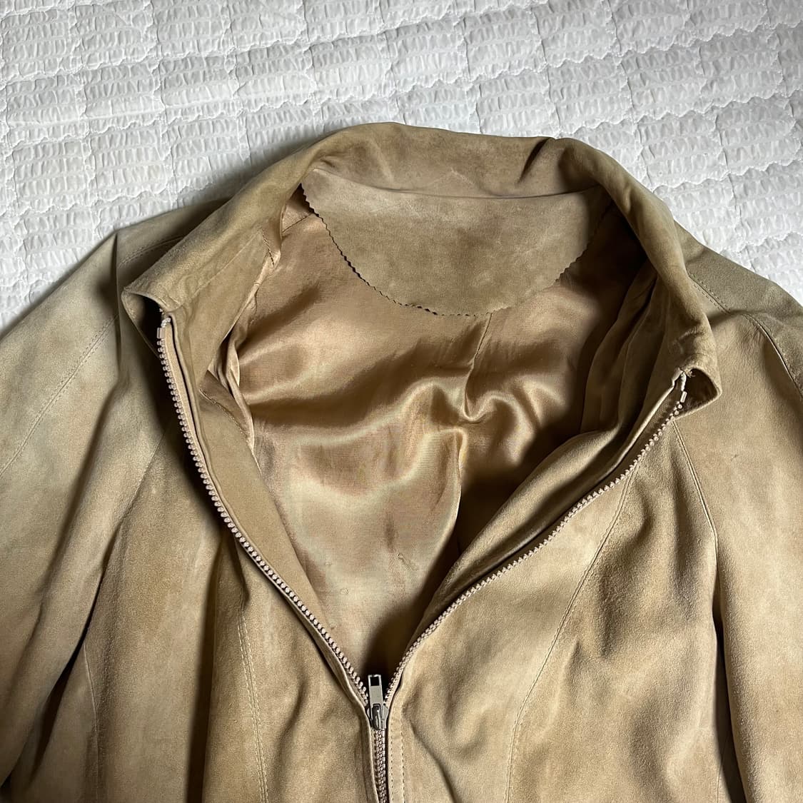 빈티지 스웨이드 웨스턴 요크 자켓 봄버 상품이미지3