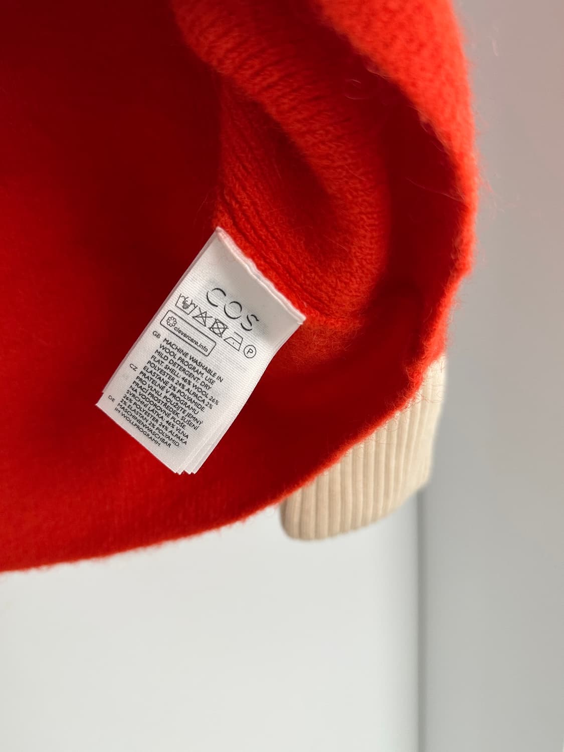 [COS 코스] 남성 컬러블록 니트 상품이미지6