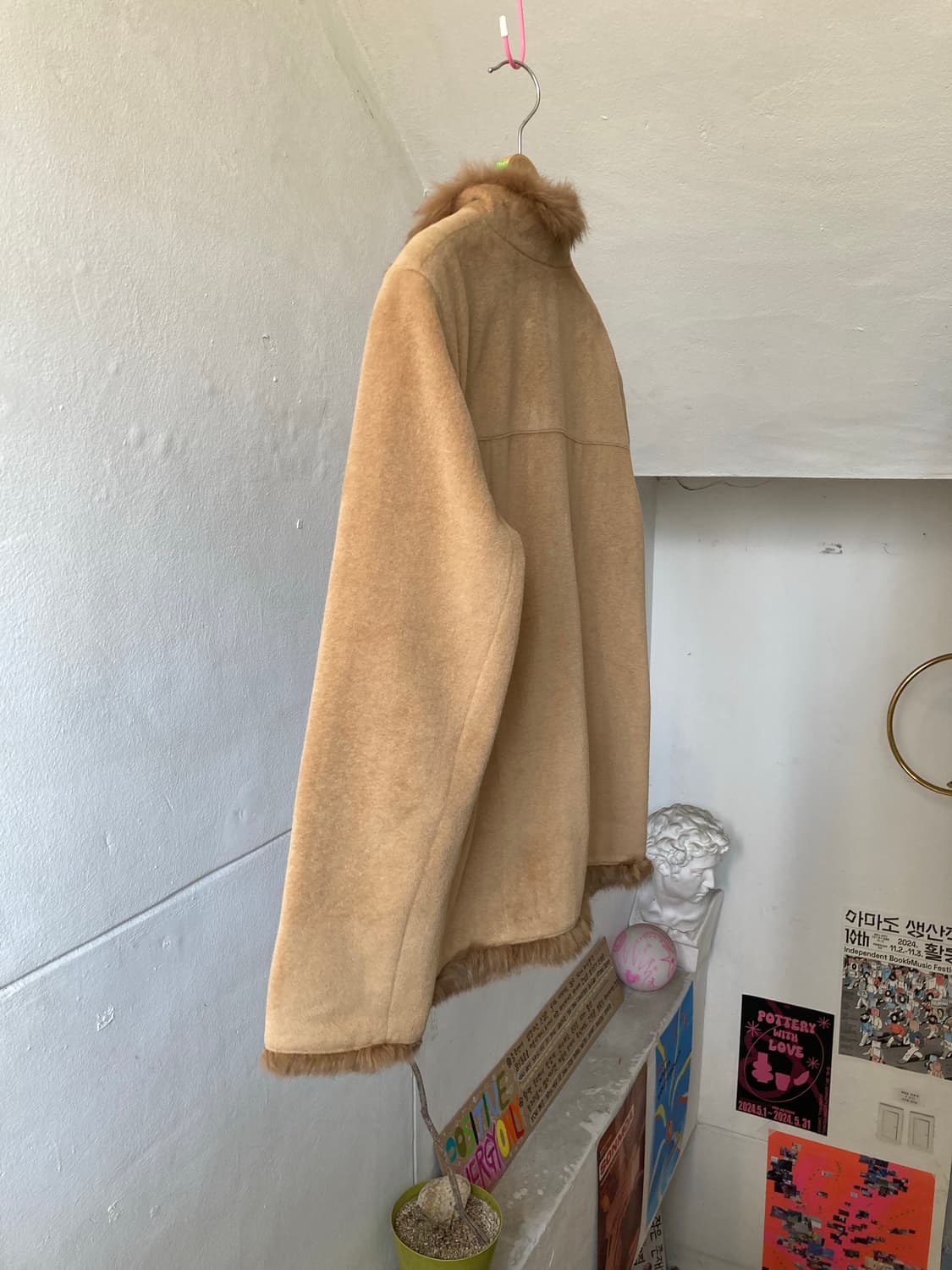 울 y2k 보들보들 자켓 상품이미지5