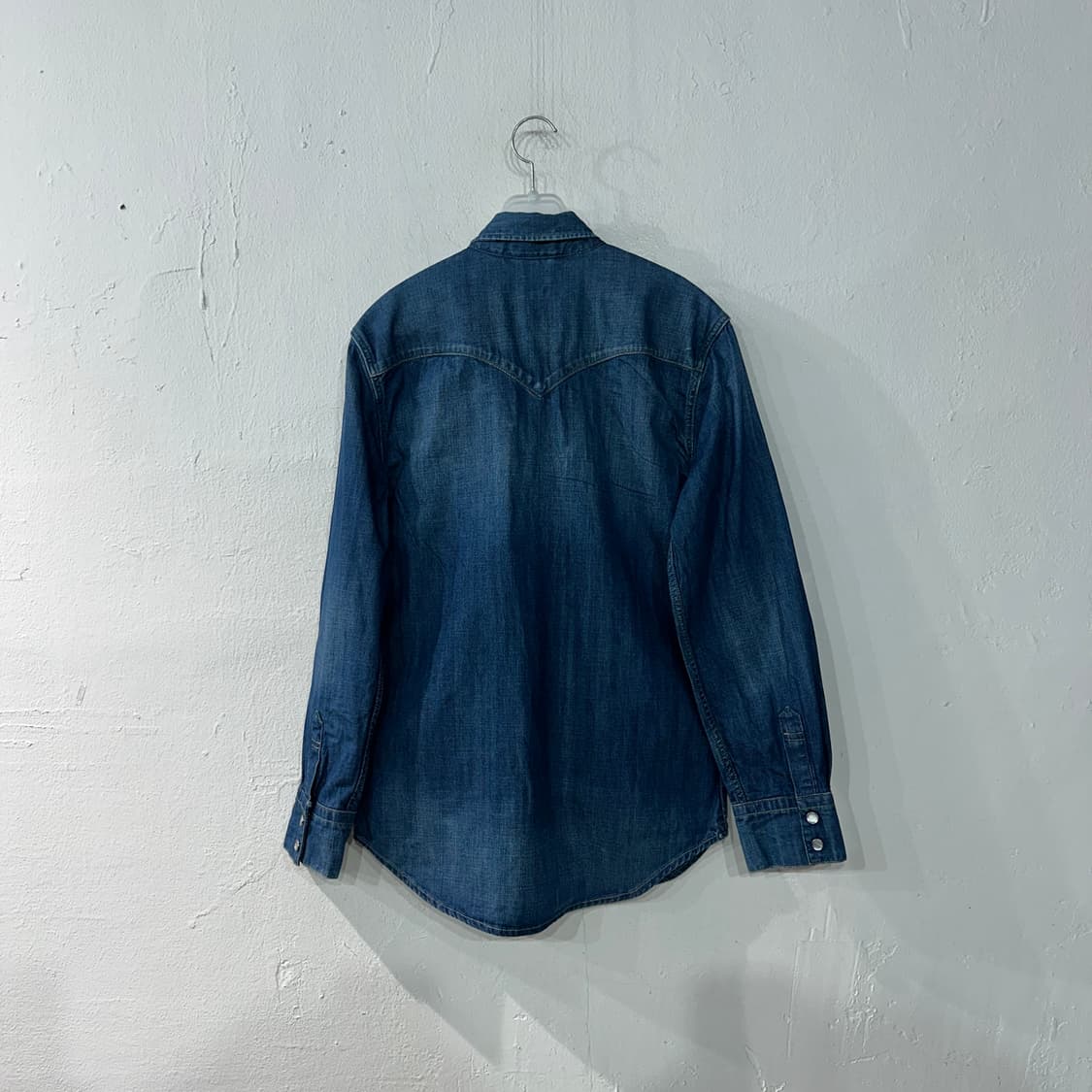 리바이스 웨스턴 데님 청남방 S 상품이미지3