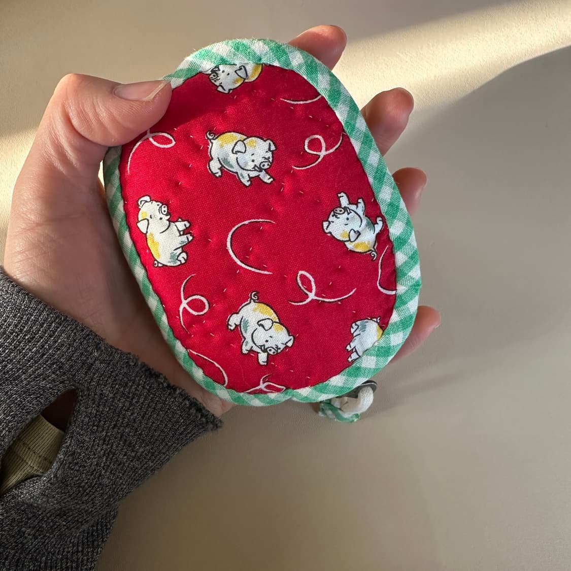 빨간돼지 카드 지갑 상품이미지5