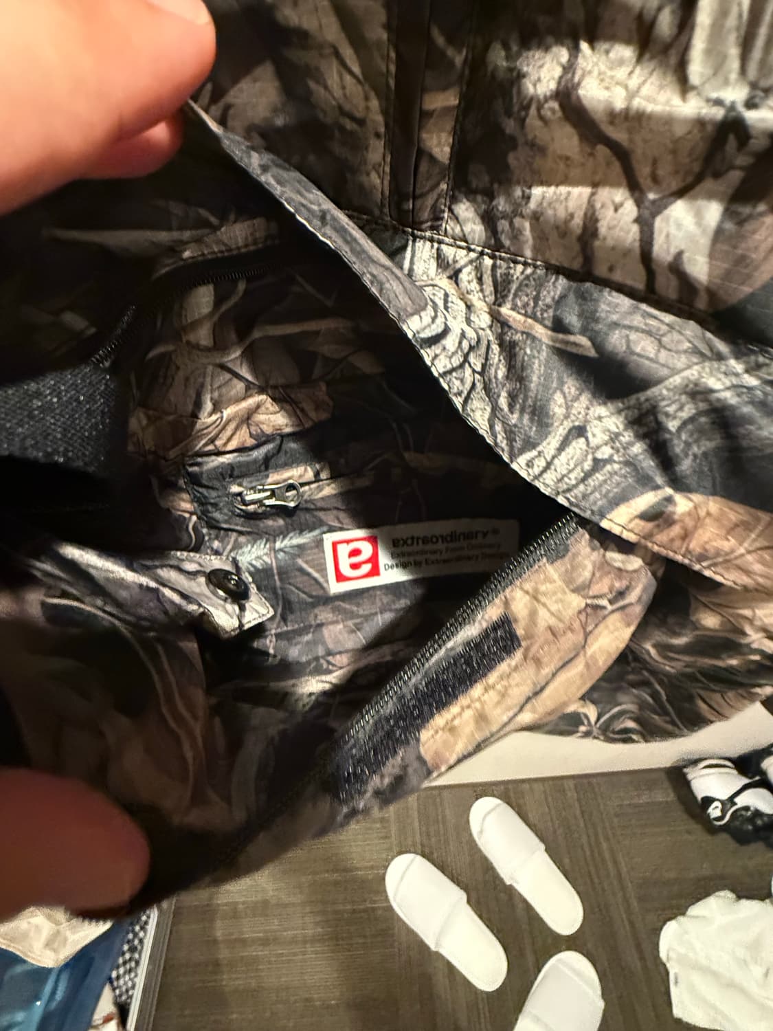 엑스트라오디너리 카모 아노락 L 상품이미지3