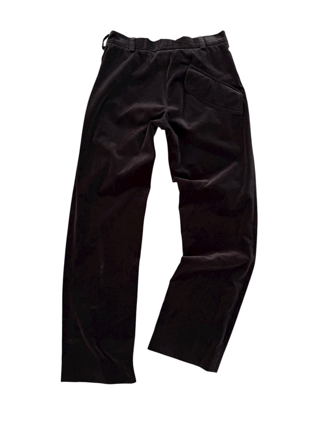 Jilsander 질샌더 브라운 벨벳 팬츠 상품이미지3