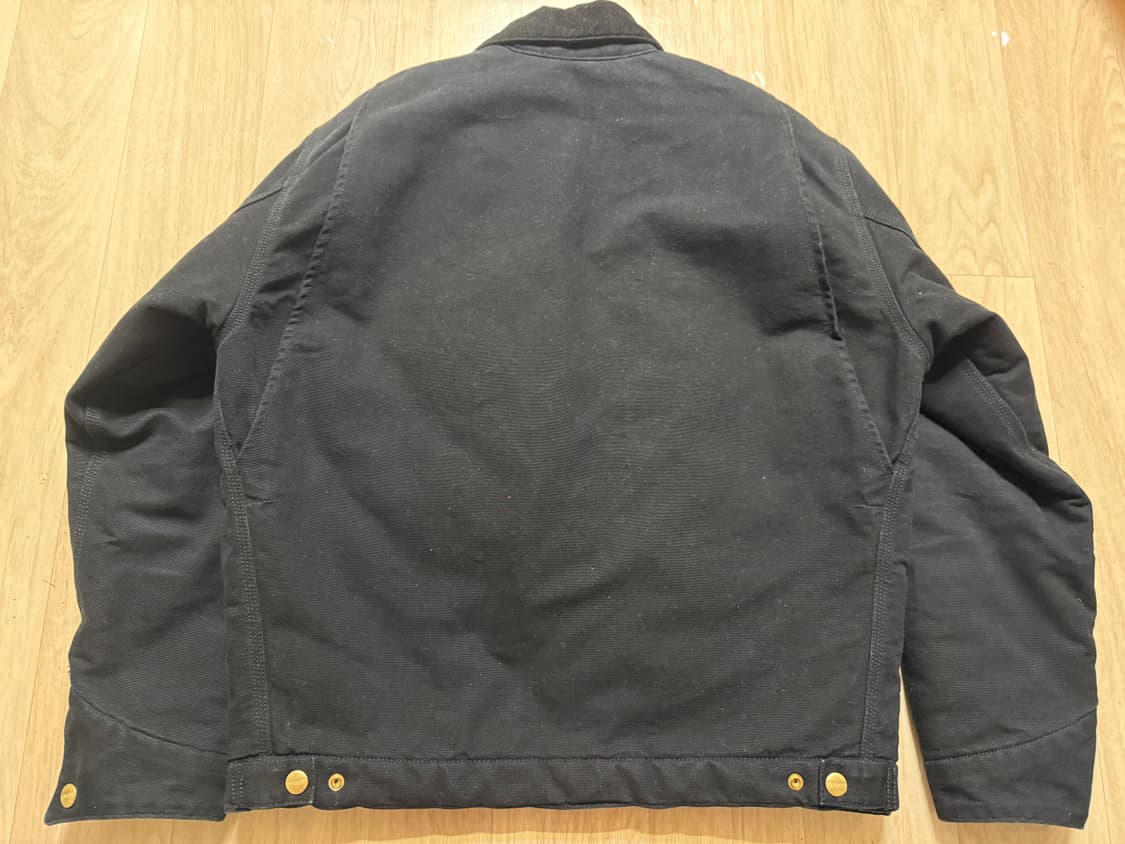 칼하트 og 디트로이트자켓 블랙 m사이즈 판매 상품이미지2