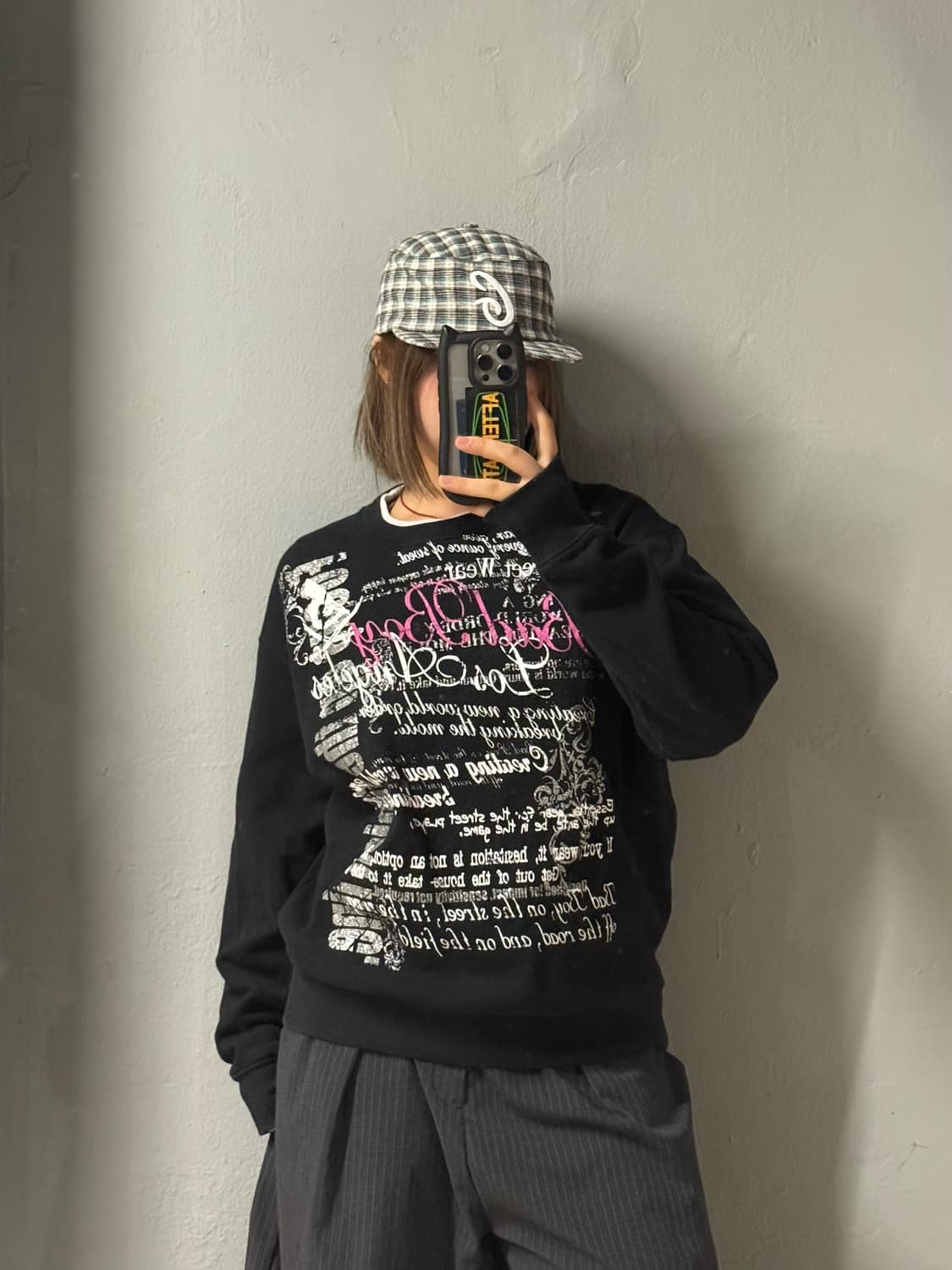 bad boy punk lettering layered mtm 상품이미지1