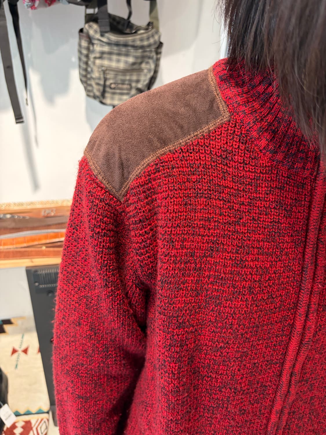 Emporio Armani 니트 집업 점퍼 L 상품이미지6