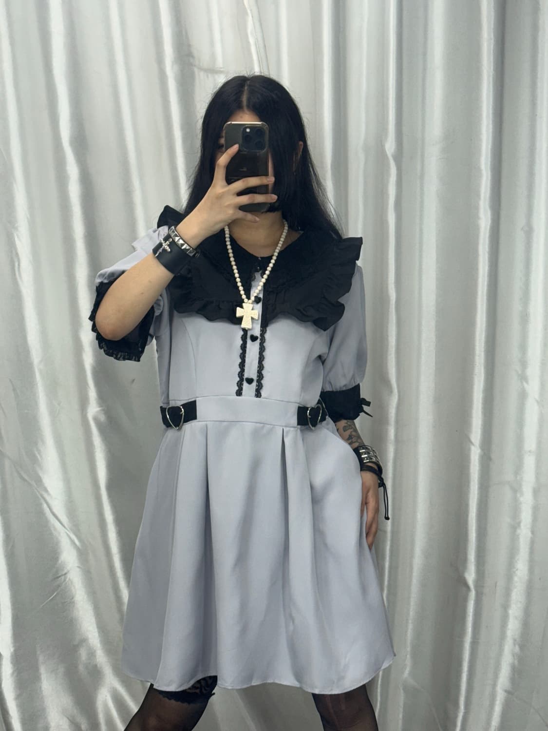 Lolita Purple Lace Dress 상품이미지1