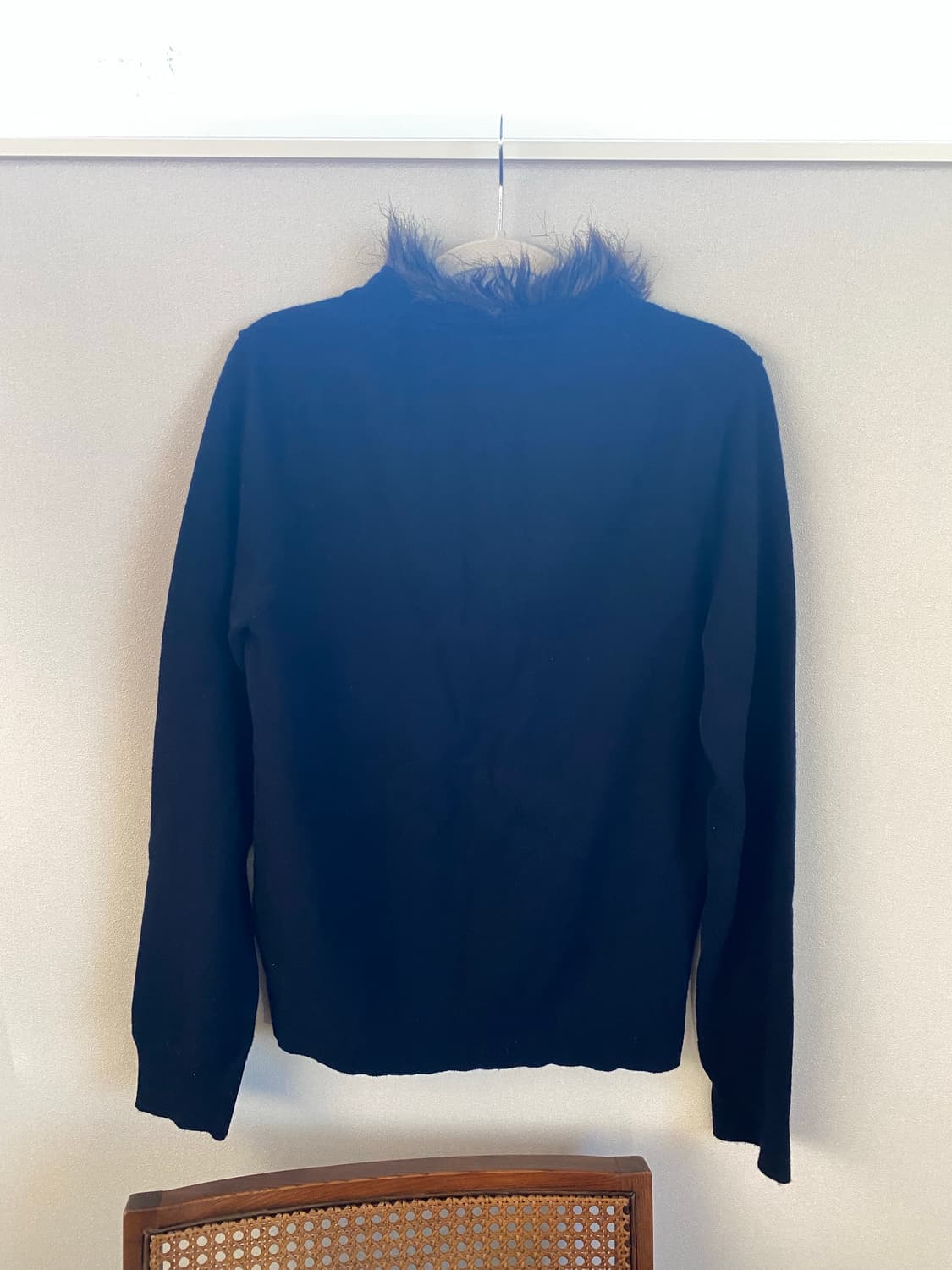 Homme plus fur docking knit s 상품이미지3