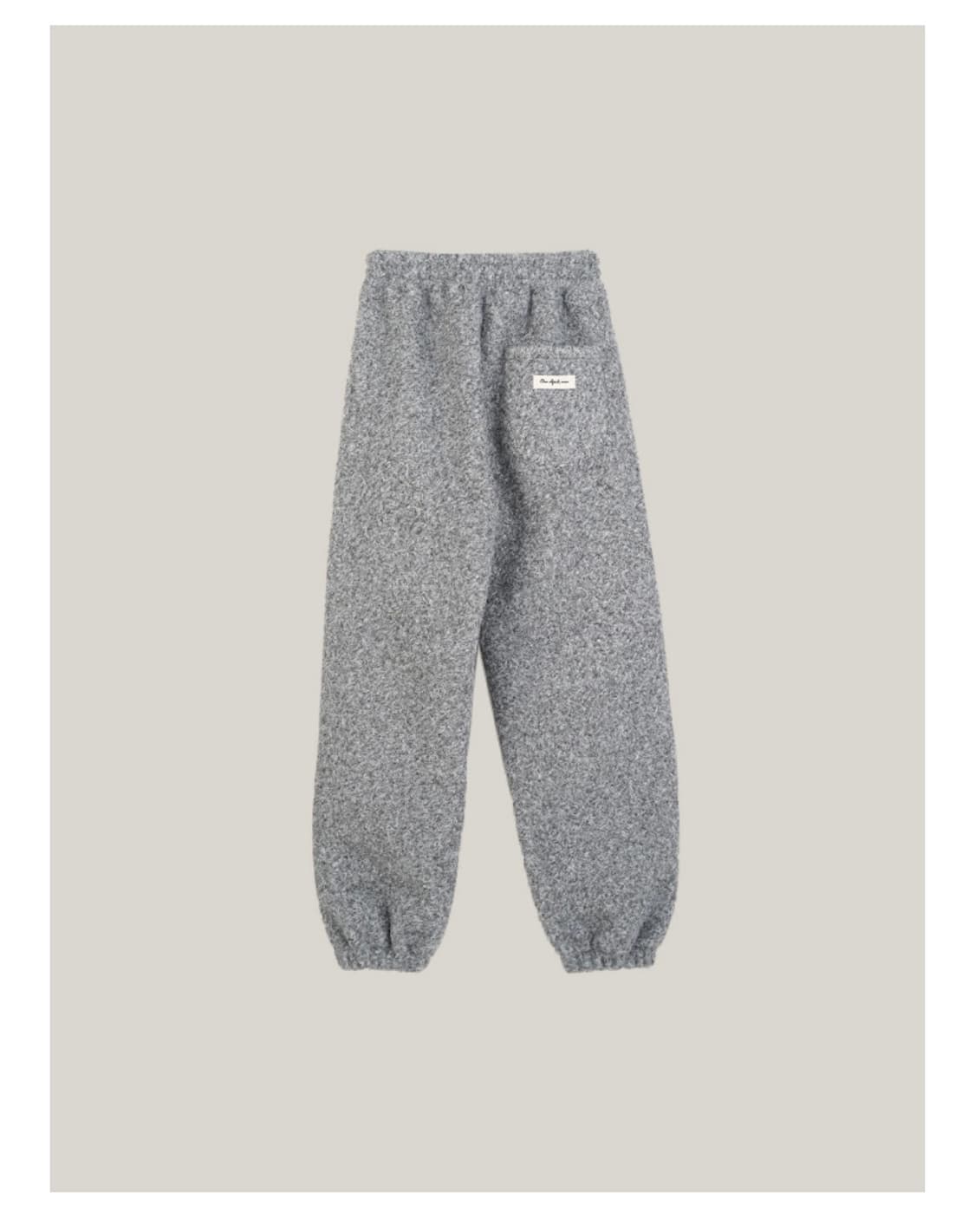 아우로 Ouro 부클 조거팬츠 그레이 상품이미지2