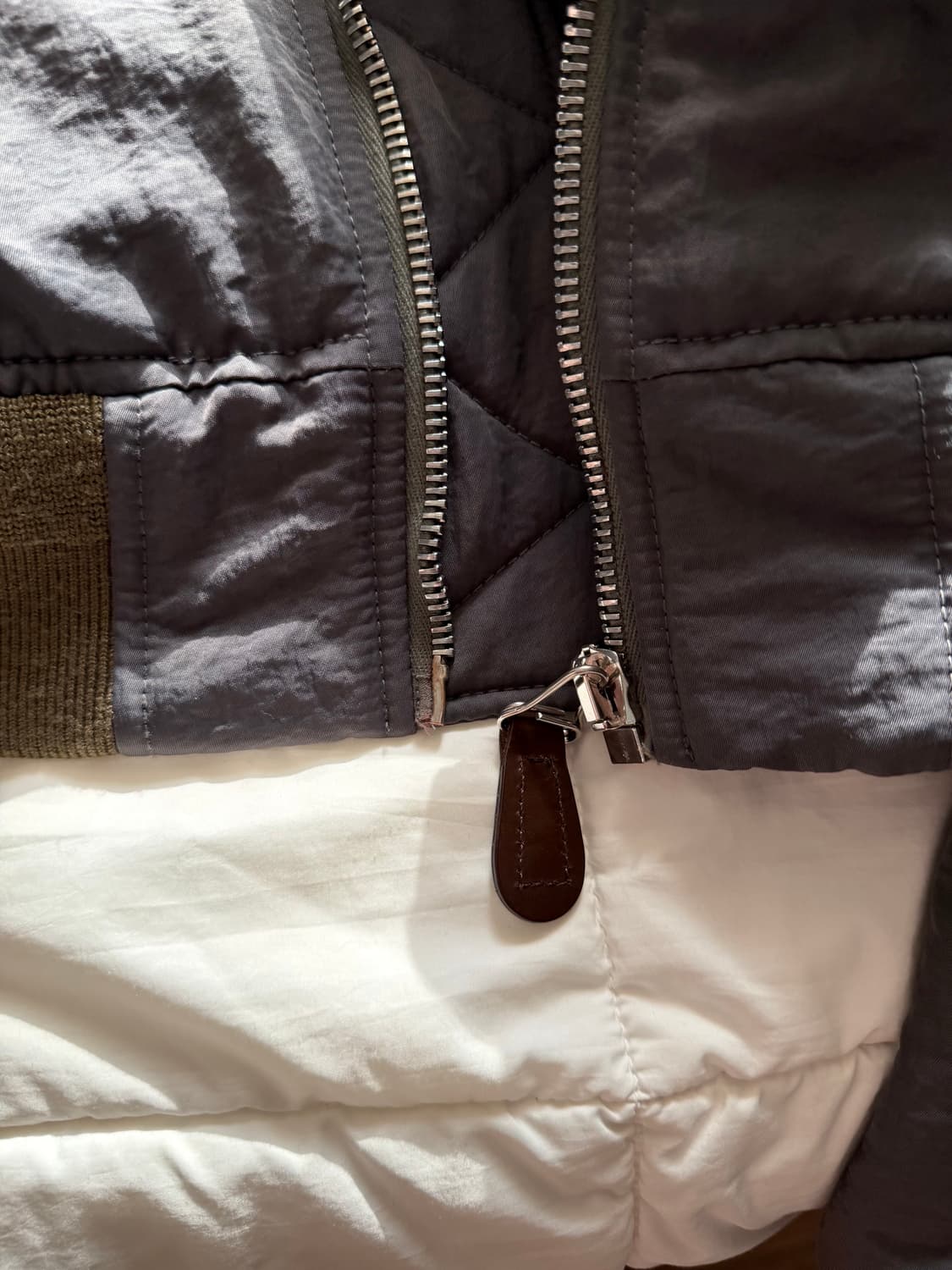 블랙아웃 ma-1 그레이 상품이미지6