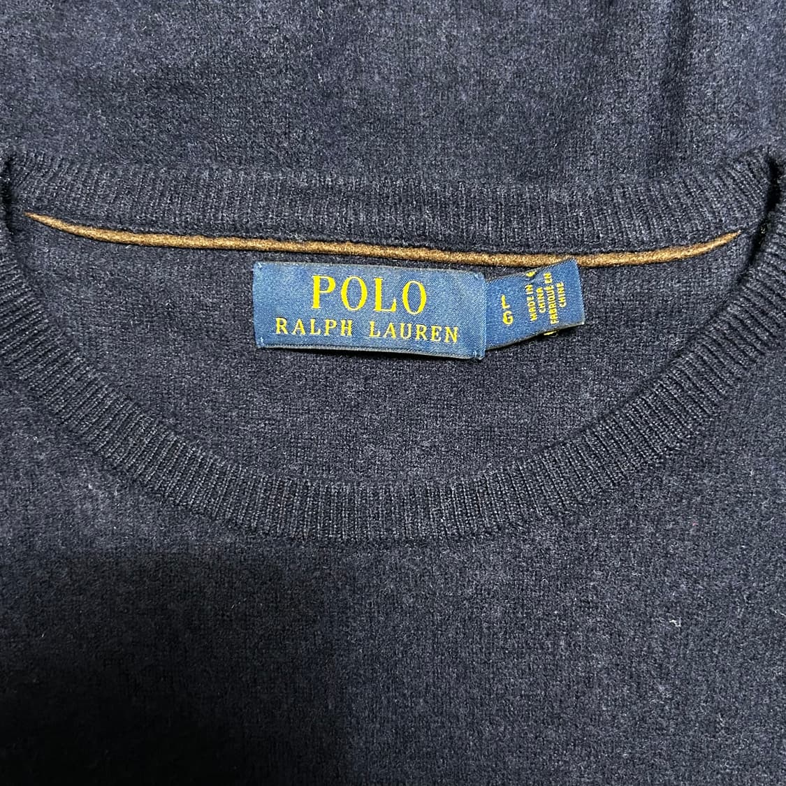 L 폴로랄프로렌 네이비 울 니트 상품이미지4